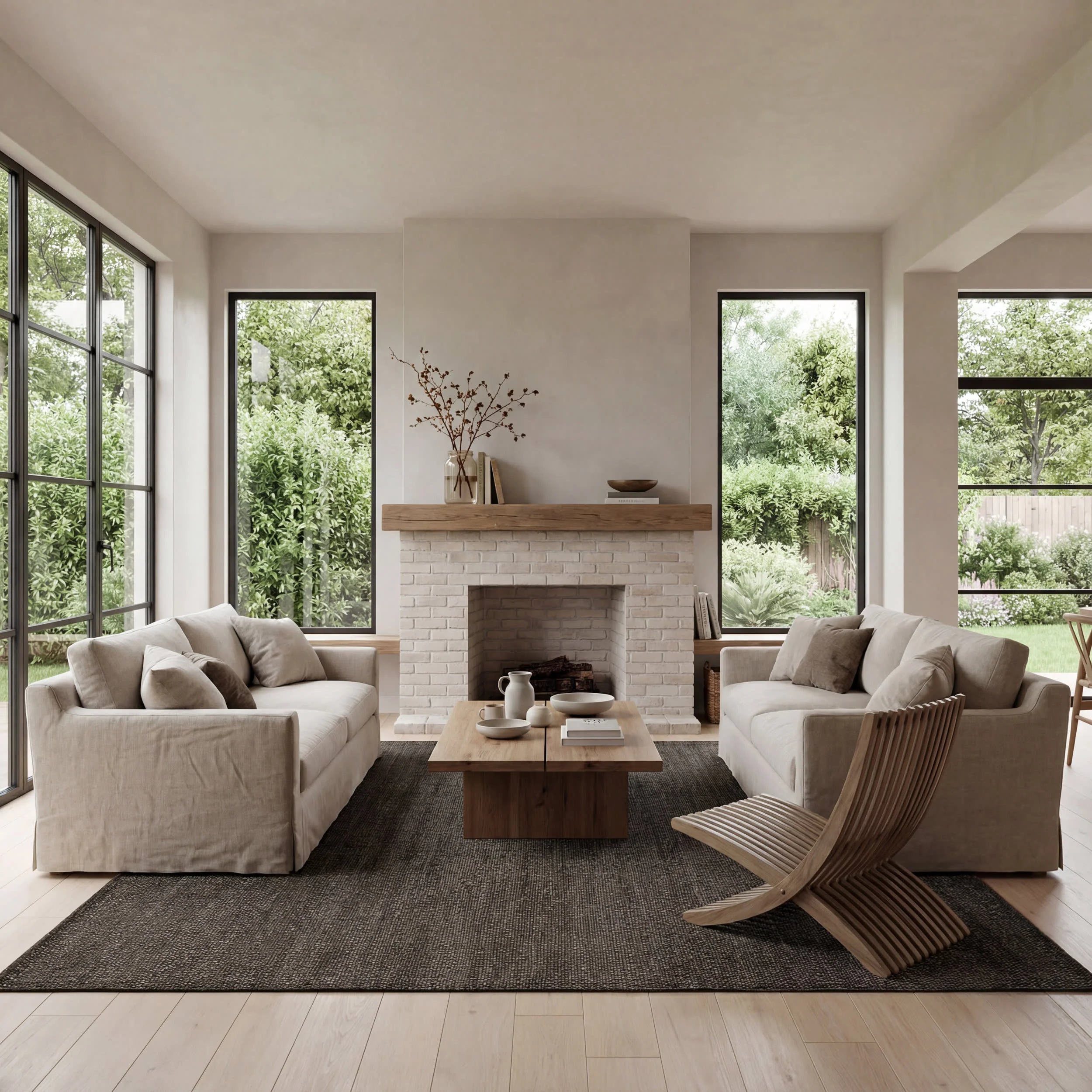 Perfect Handwoven Jute-Blend Rug | Charcoal - Image 2