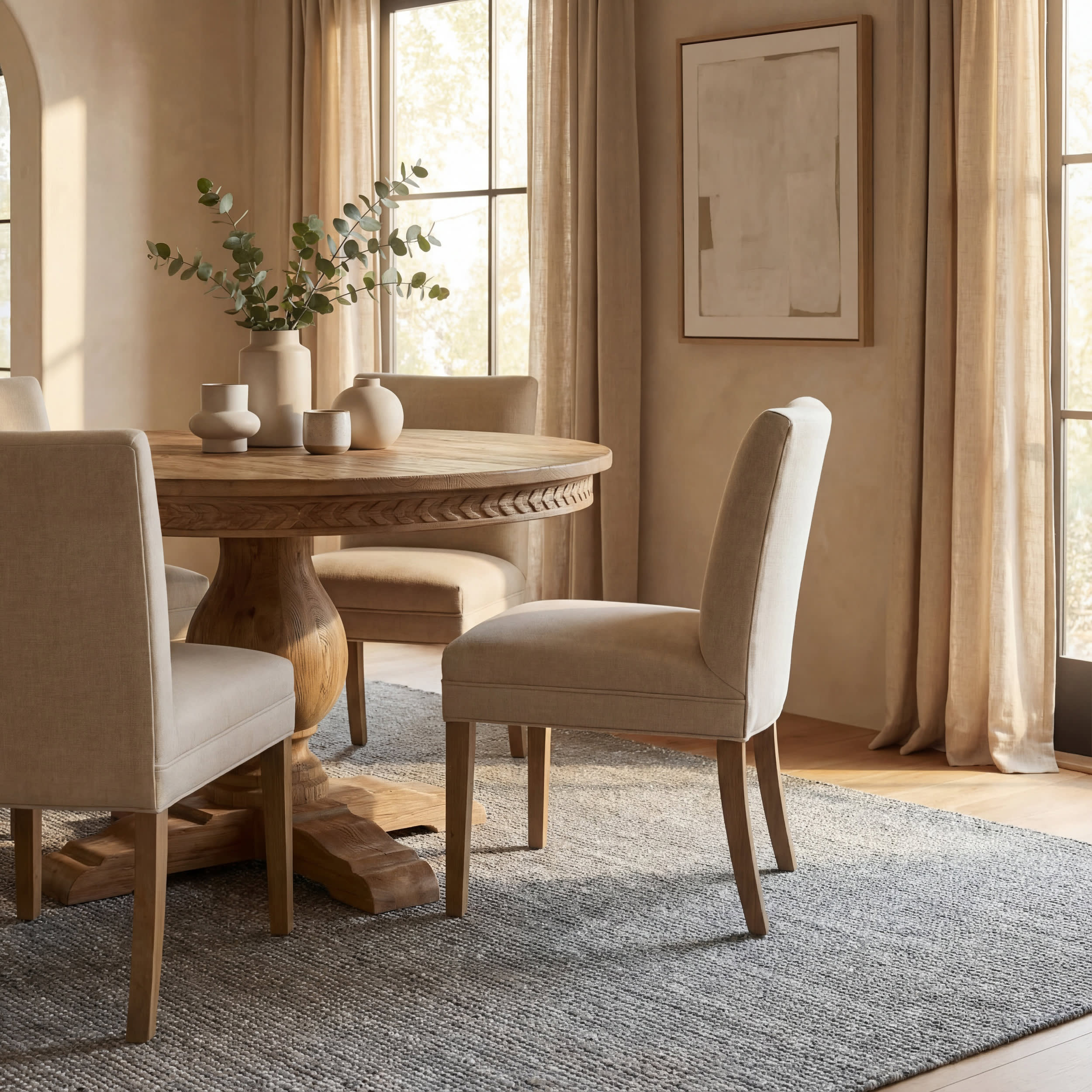 Perfect Handwoven Jute-Blend Rug | Grey - Image 6