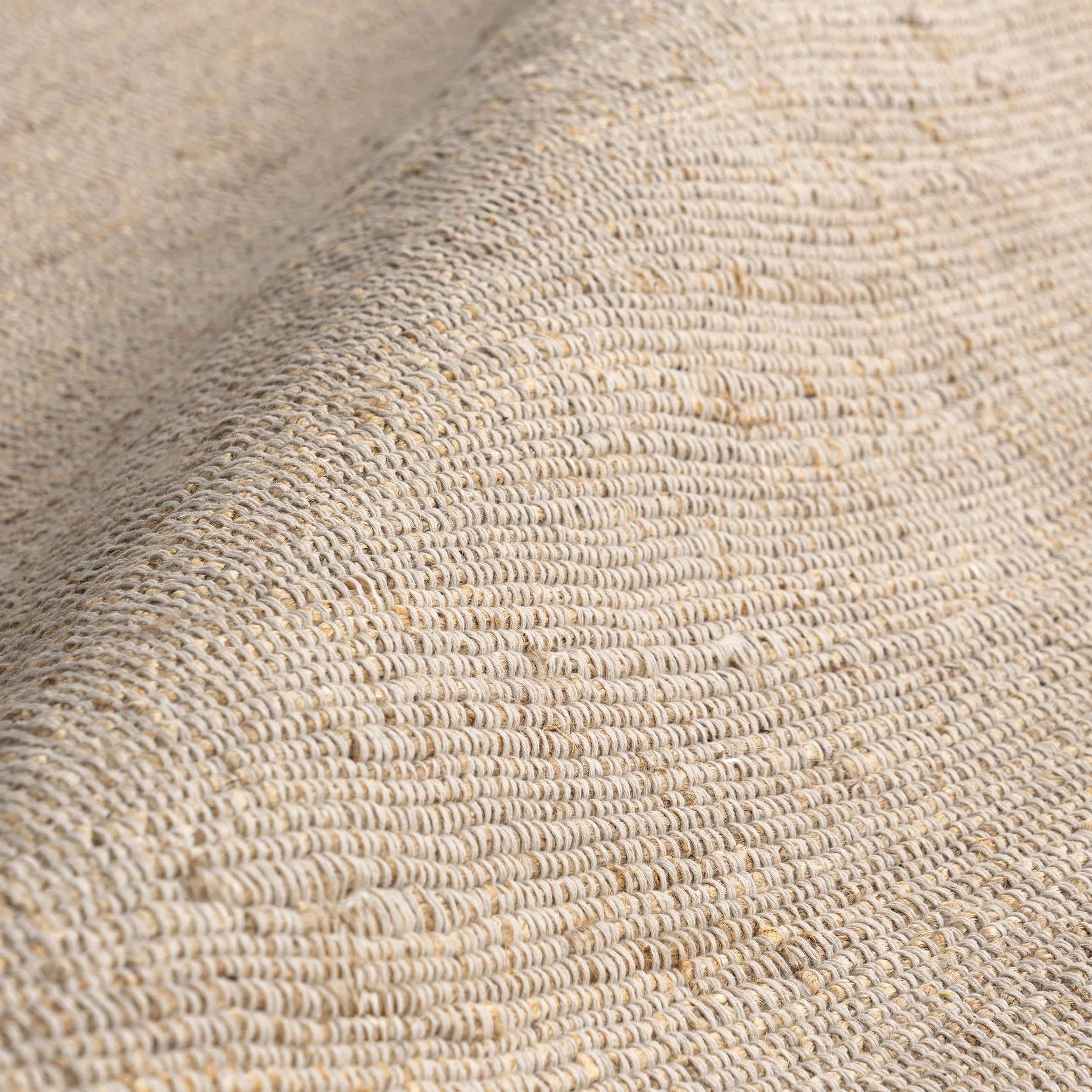 Perfect Handwoven Jute-Blend Rug | Natural - Image 3