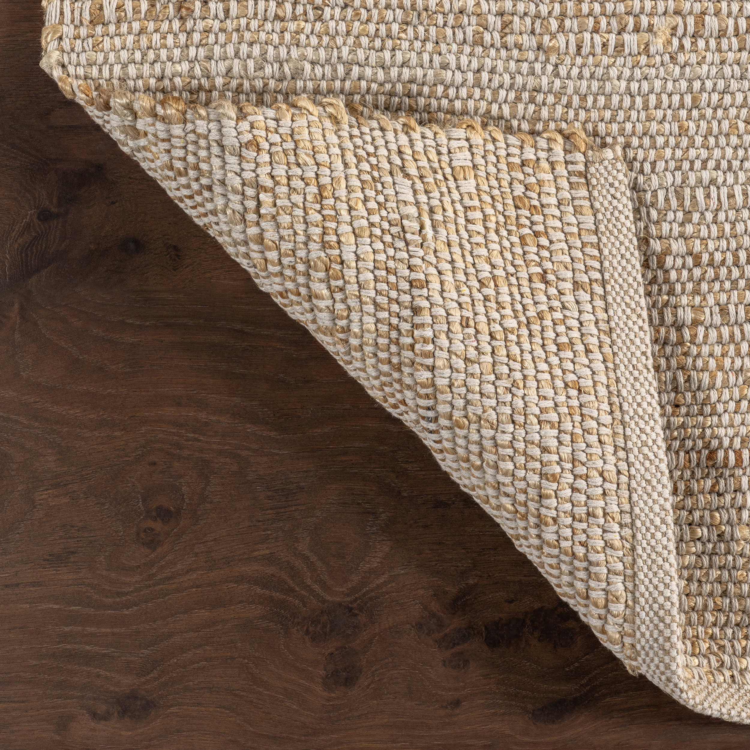 Perfect Handwoven Jute-Blend Rug | Natural - Image 8