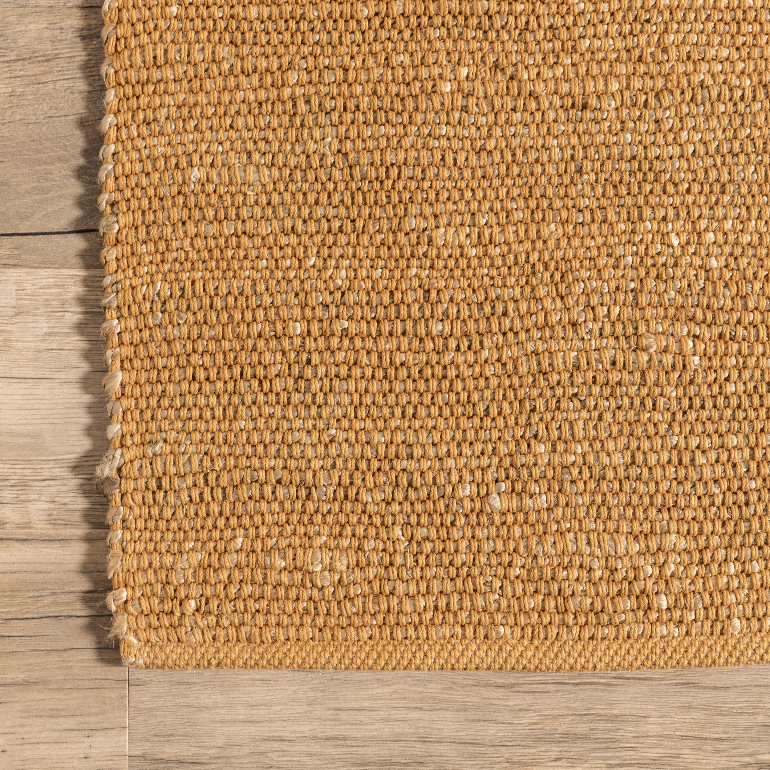 Perfect Handwoven Jute-Blend Rug | Sand - Image 3