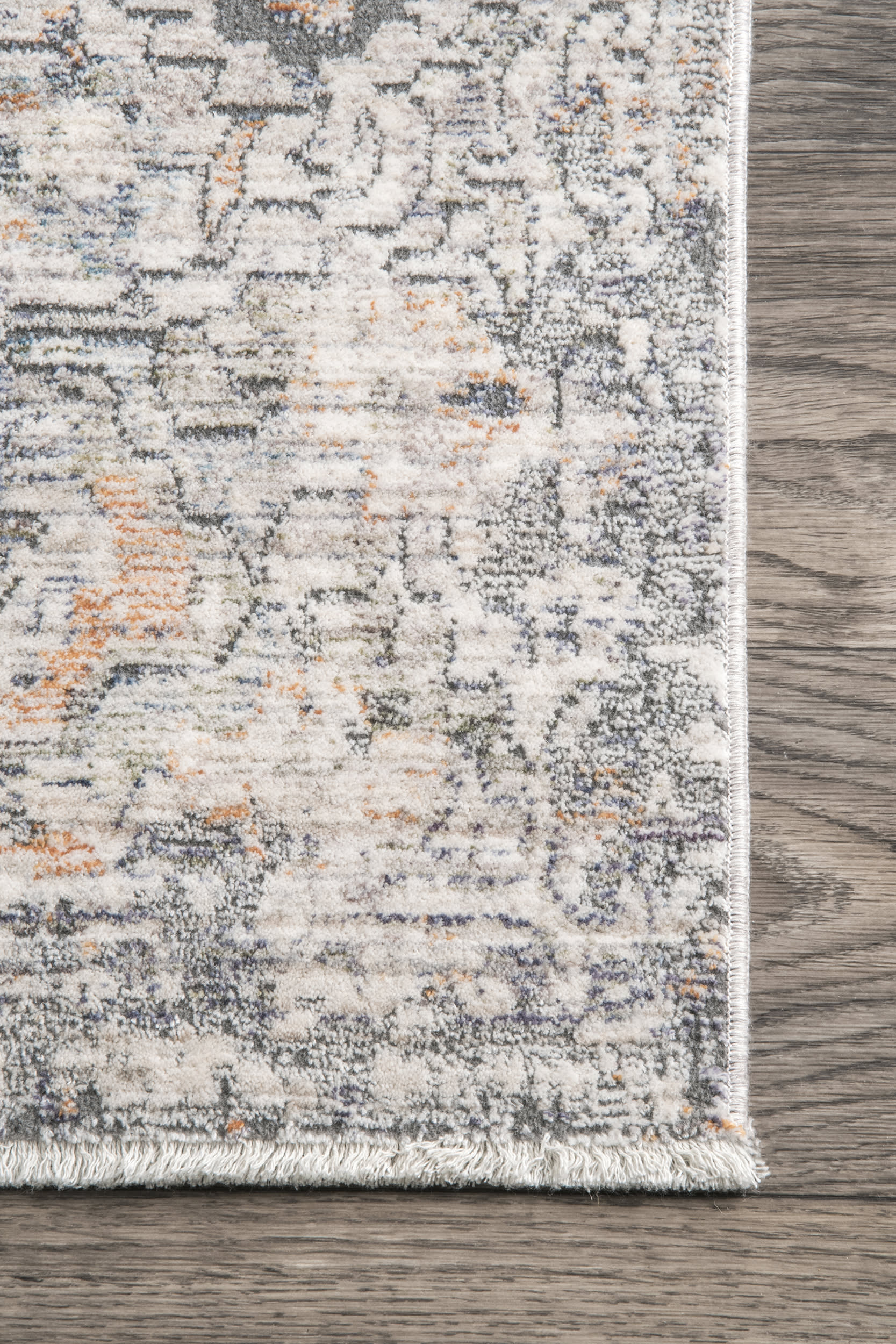 Persian Allura Fringe Rug | Orange - Image 3