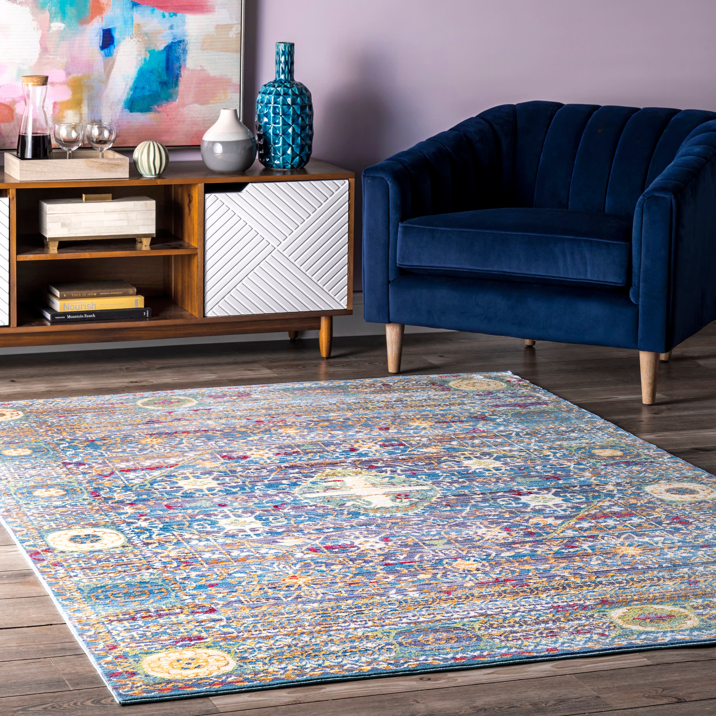 Persian Rug | Multicolor - Image 2