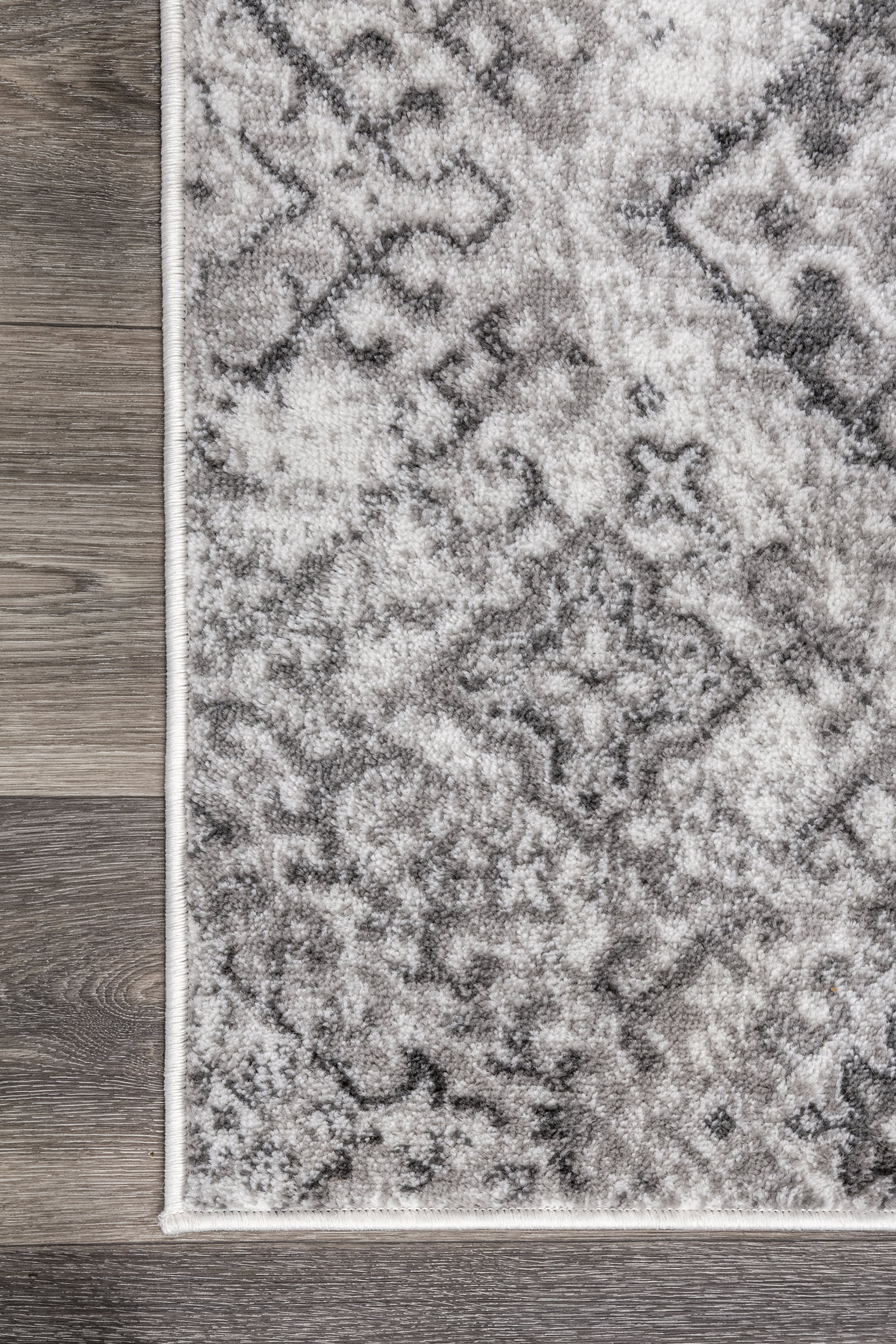 Persian Tessellation Rug | Grey - Image 3