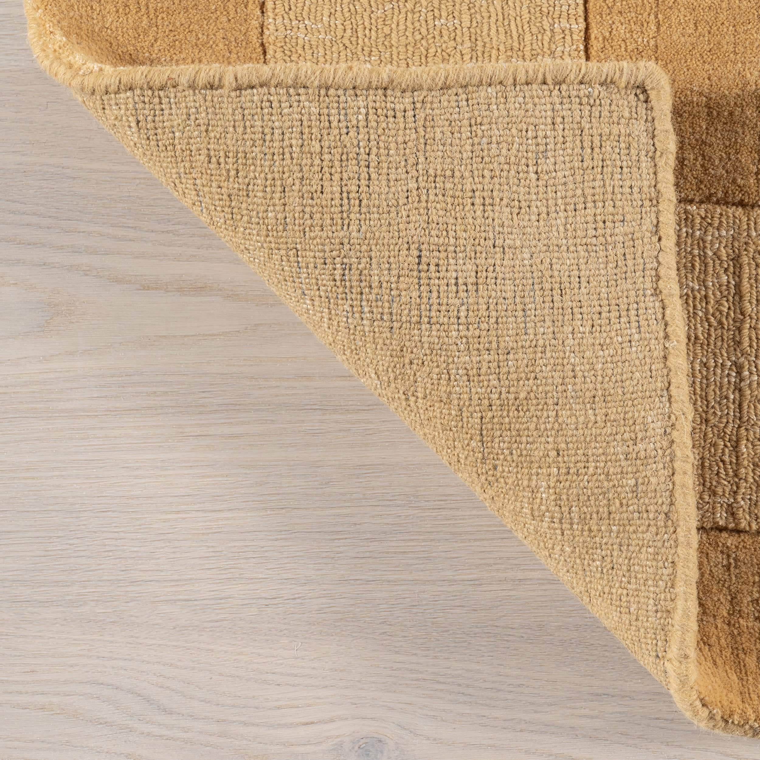 Petra High-Low Wool-Blend Rug | Golden Butter - Image 5