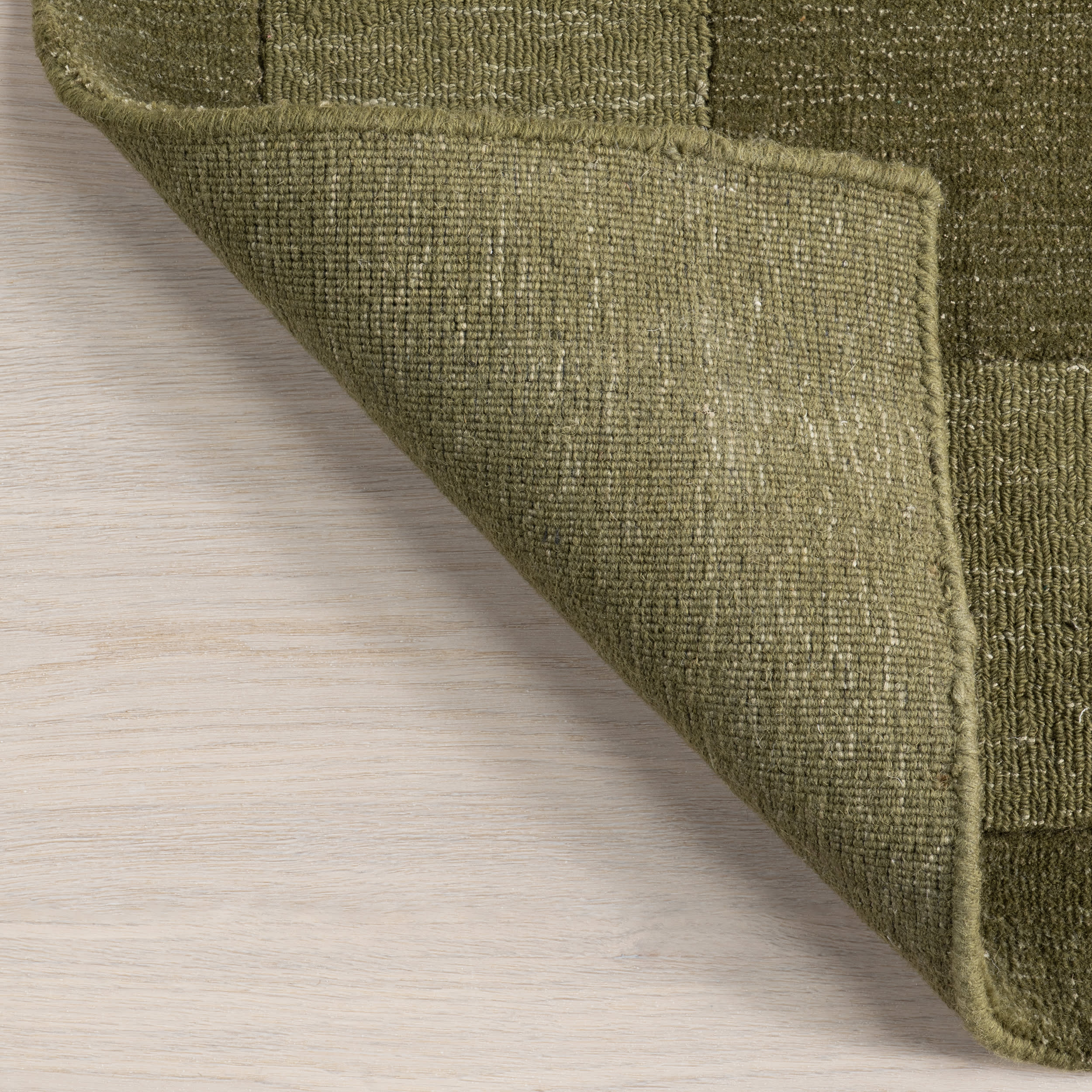 Petra High-Low Wool-Blend Rug | Verdant Green - Image 8