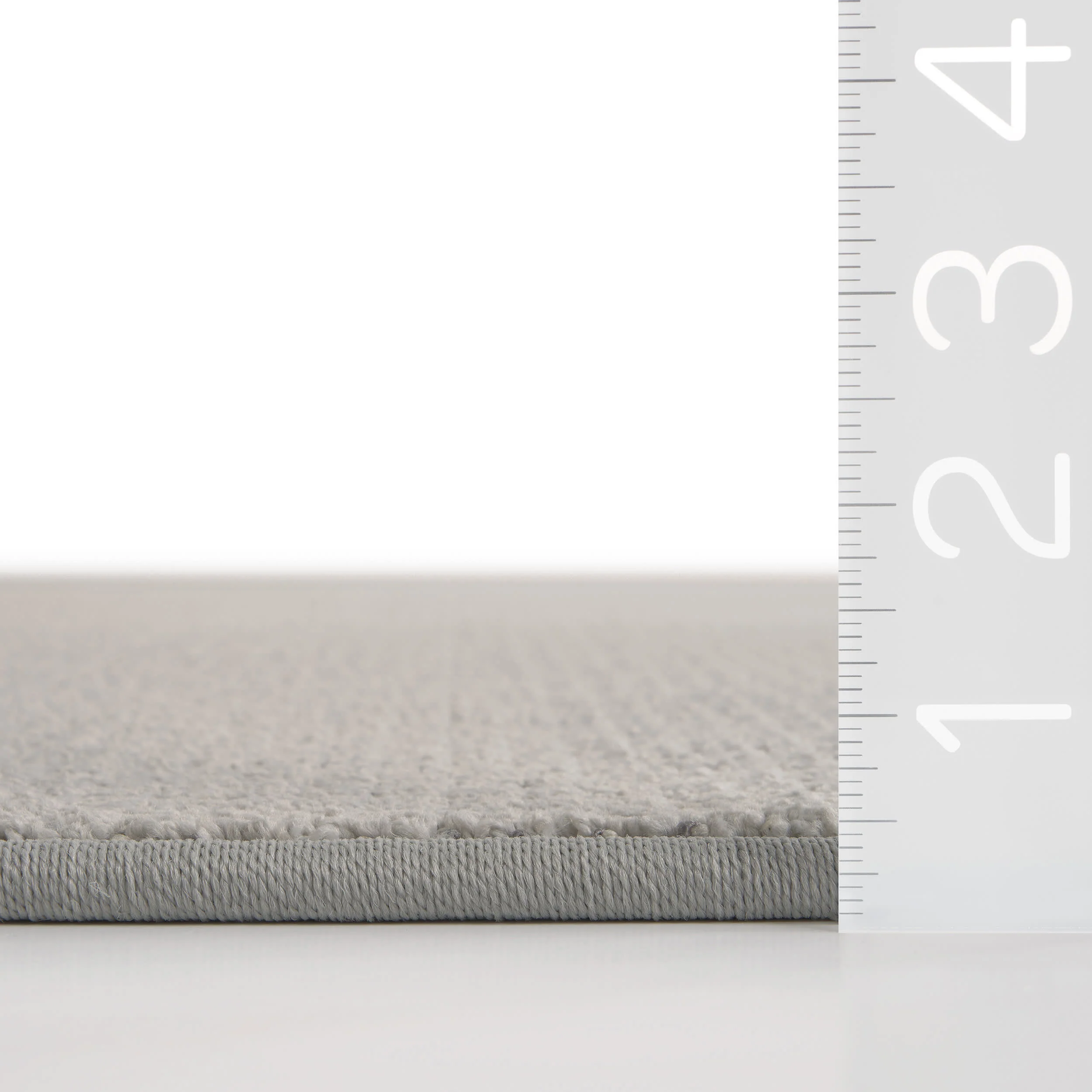 Petrel Micro-Checked Custom Rug | Grey - Image 3