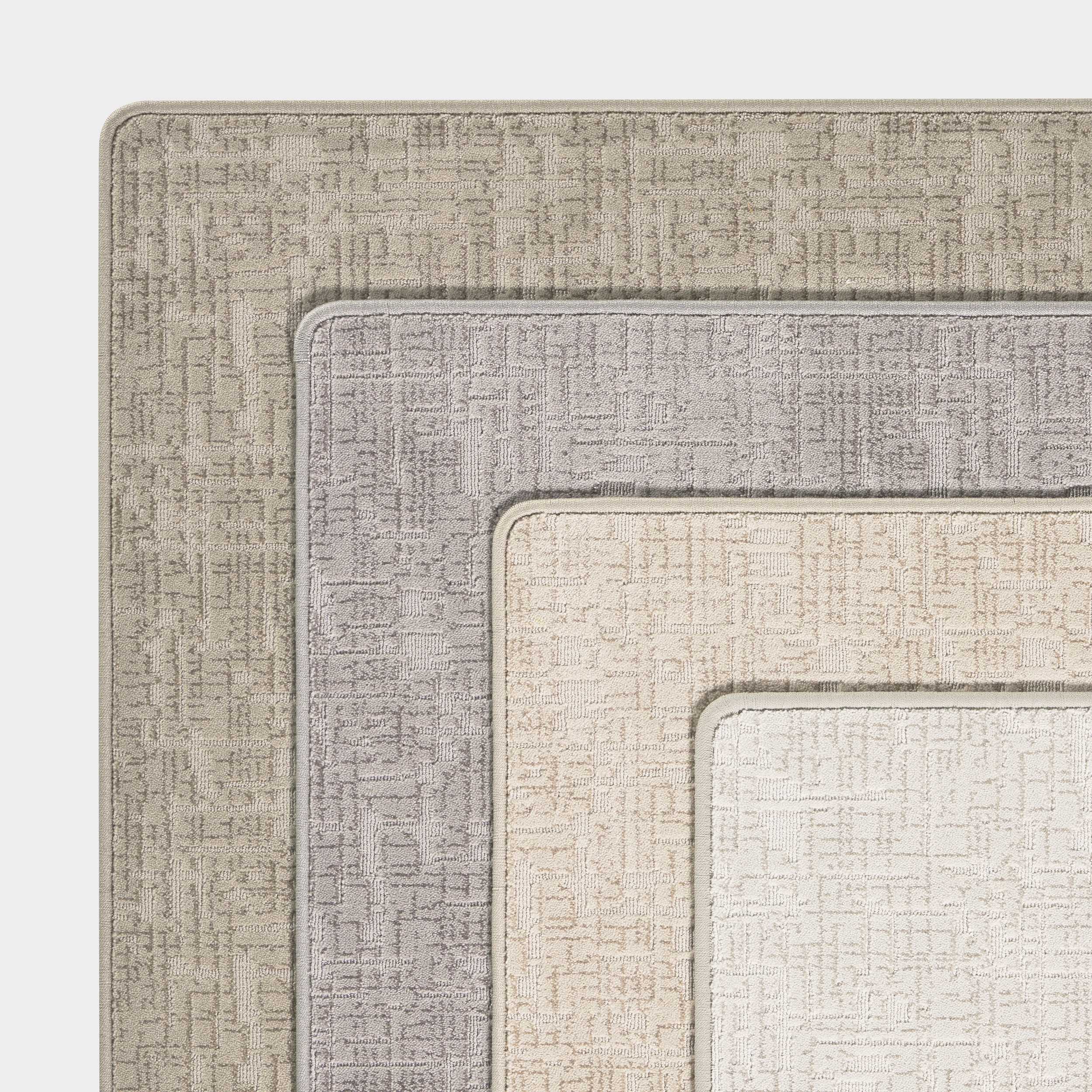 Phoebe Distressed Crosshatch Custom Rug | Tawny - Image 5