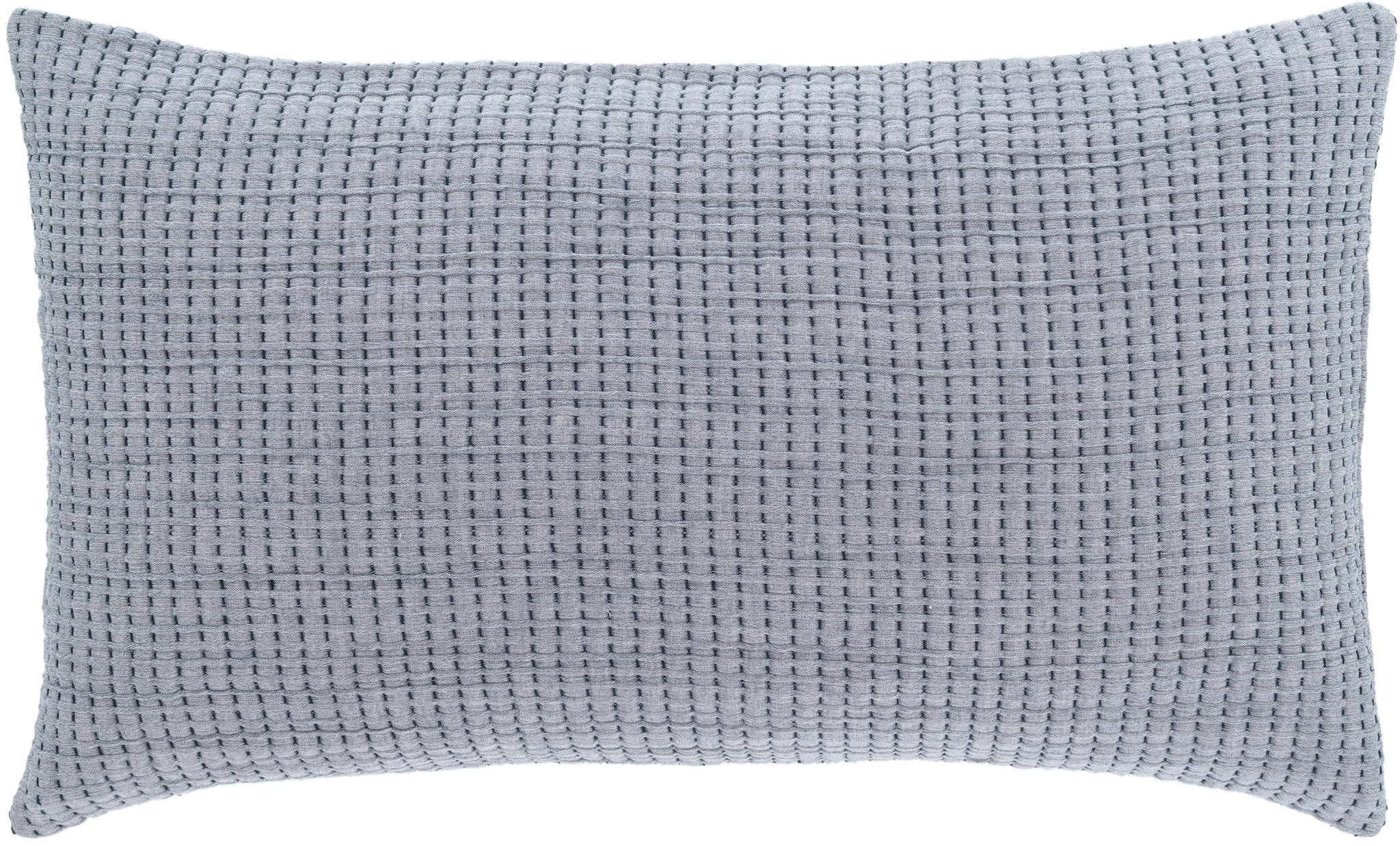Pick Stitch Matelasse Sham | Navy - Image 5