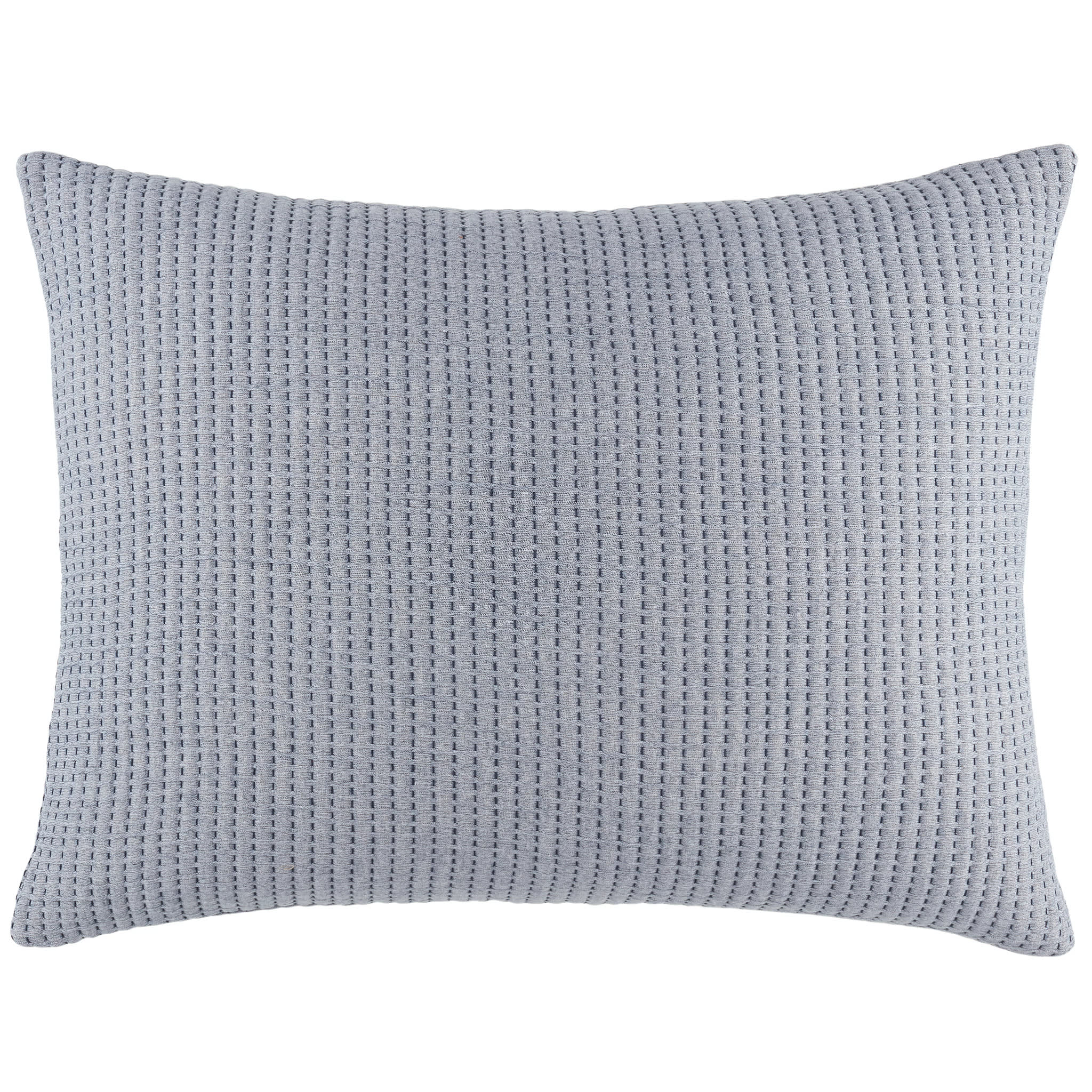 Pick Stitch Matelasse Sham | Navy - Image 6