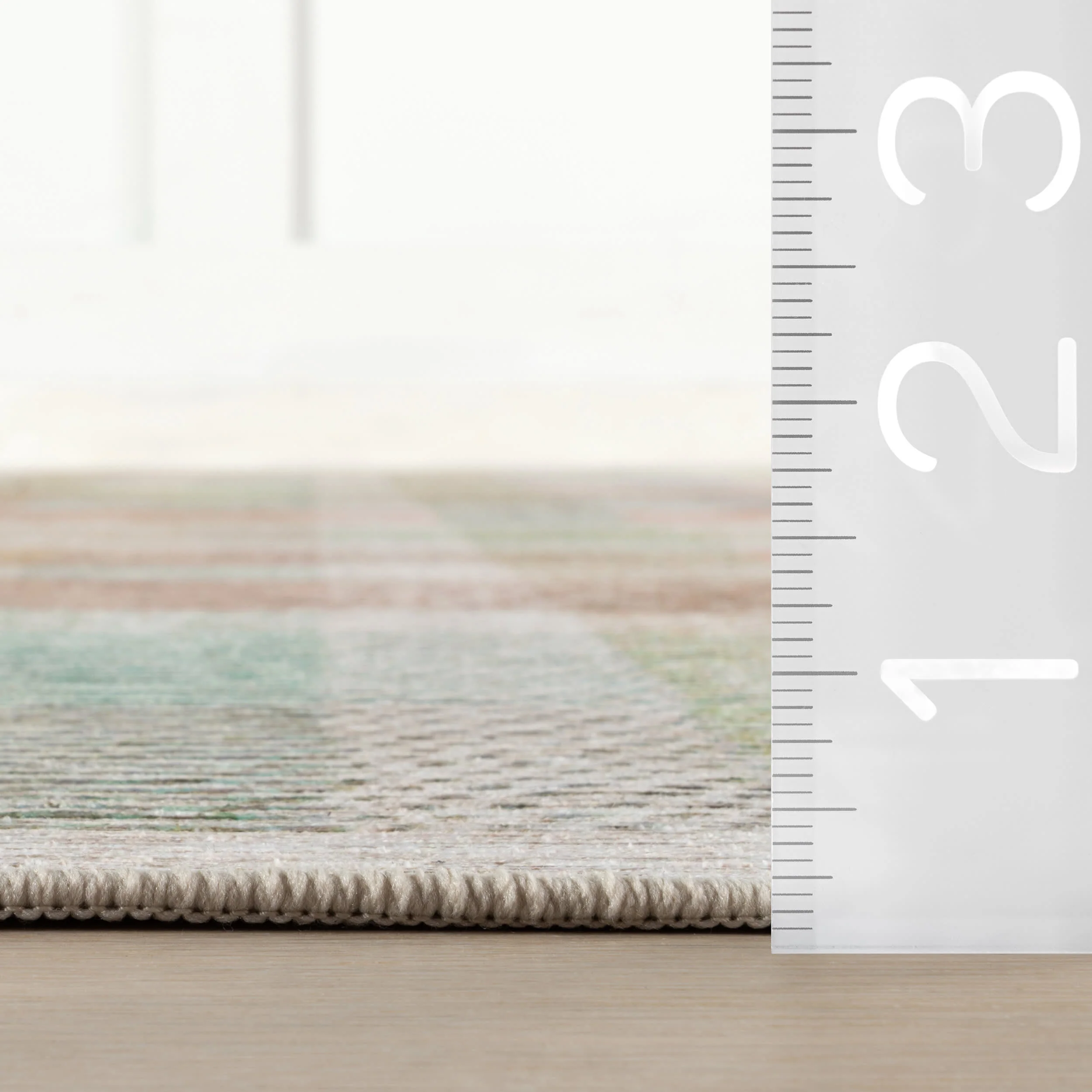 Picnic Machine Washable Rug | Multi - Image 5
