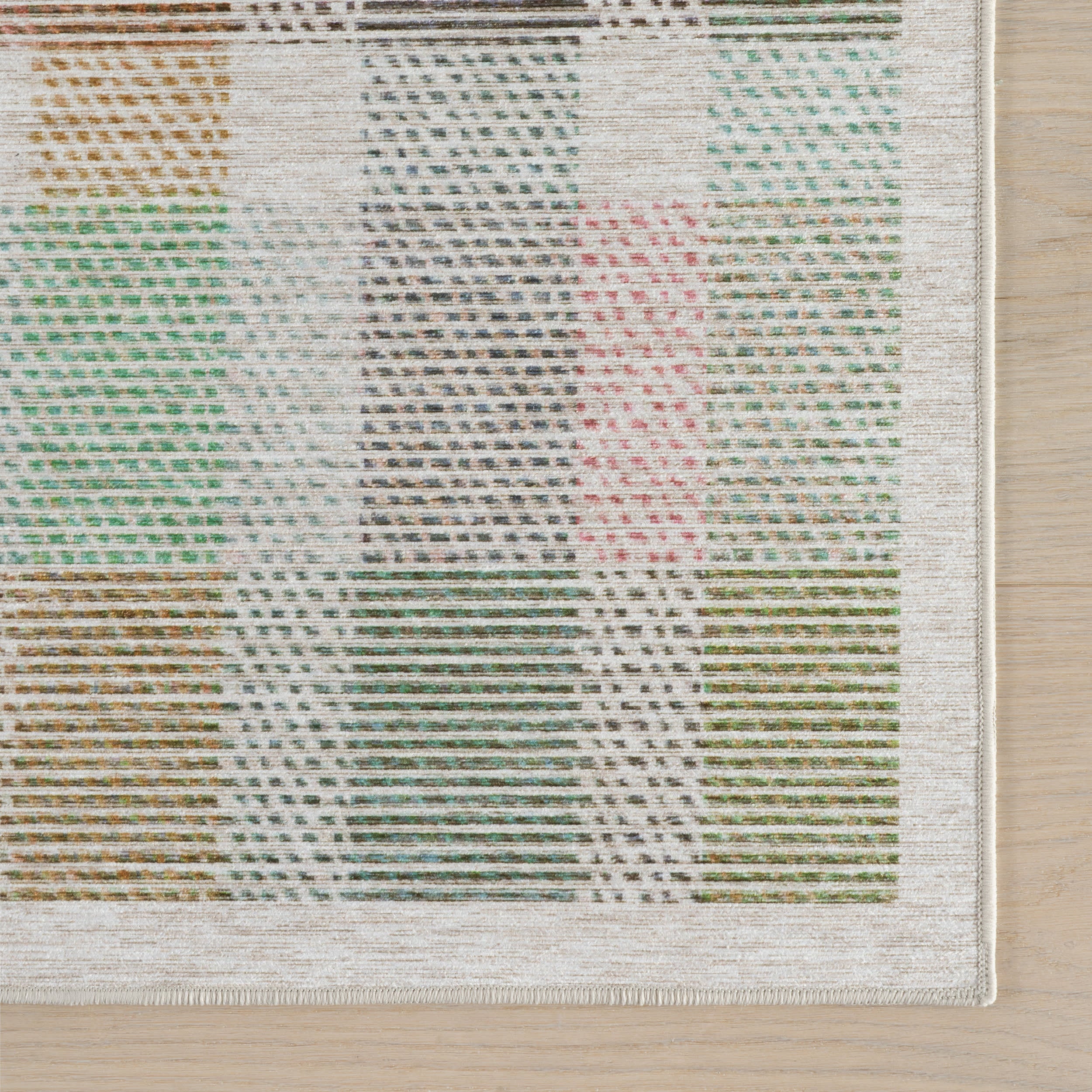 Picnic Machine Washable Rug | Multi - Image 6