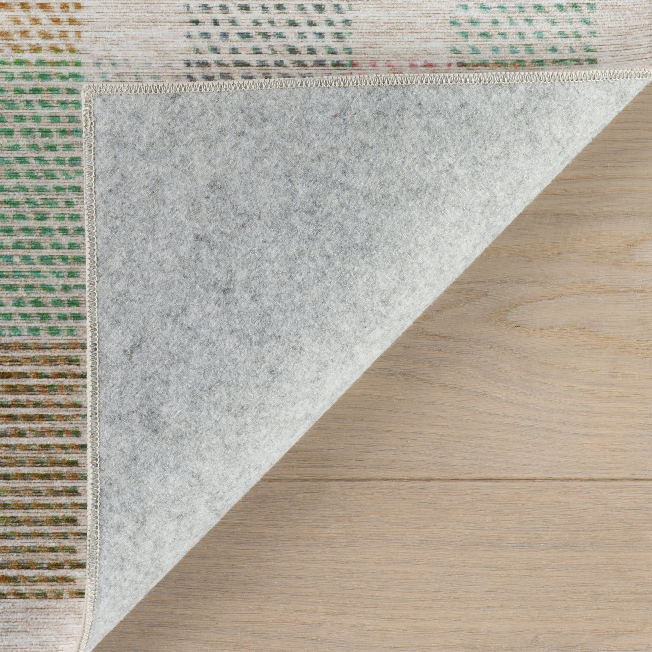 Picnic Machine Washable Rug | Multi - Image 7