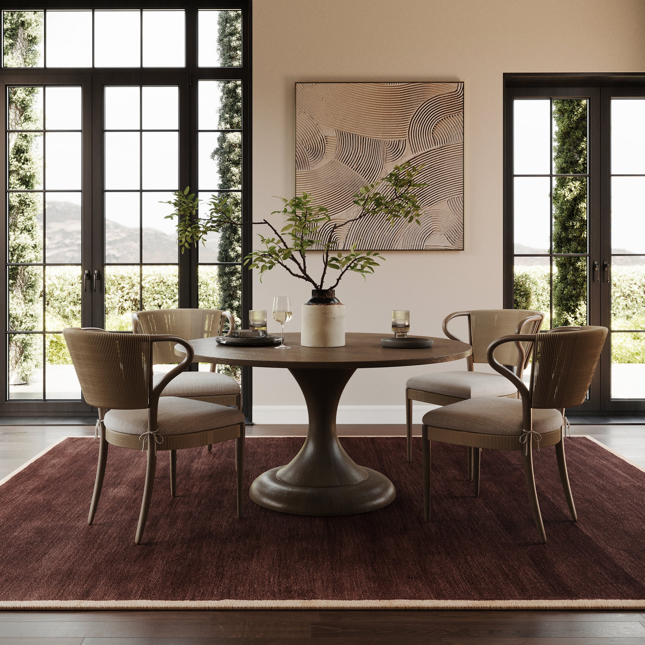 Pierre Wool Rug | Brown - Image 2