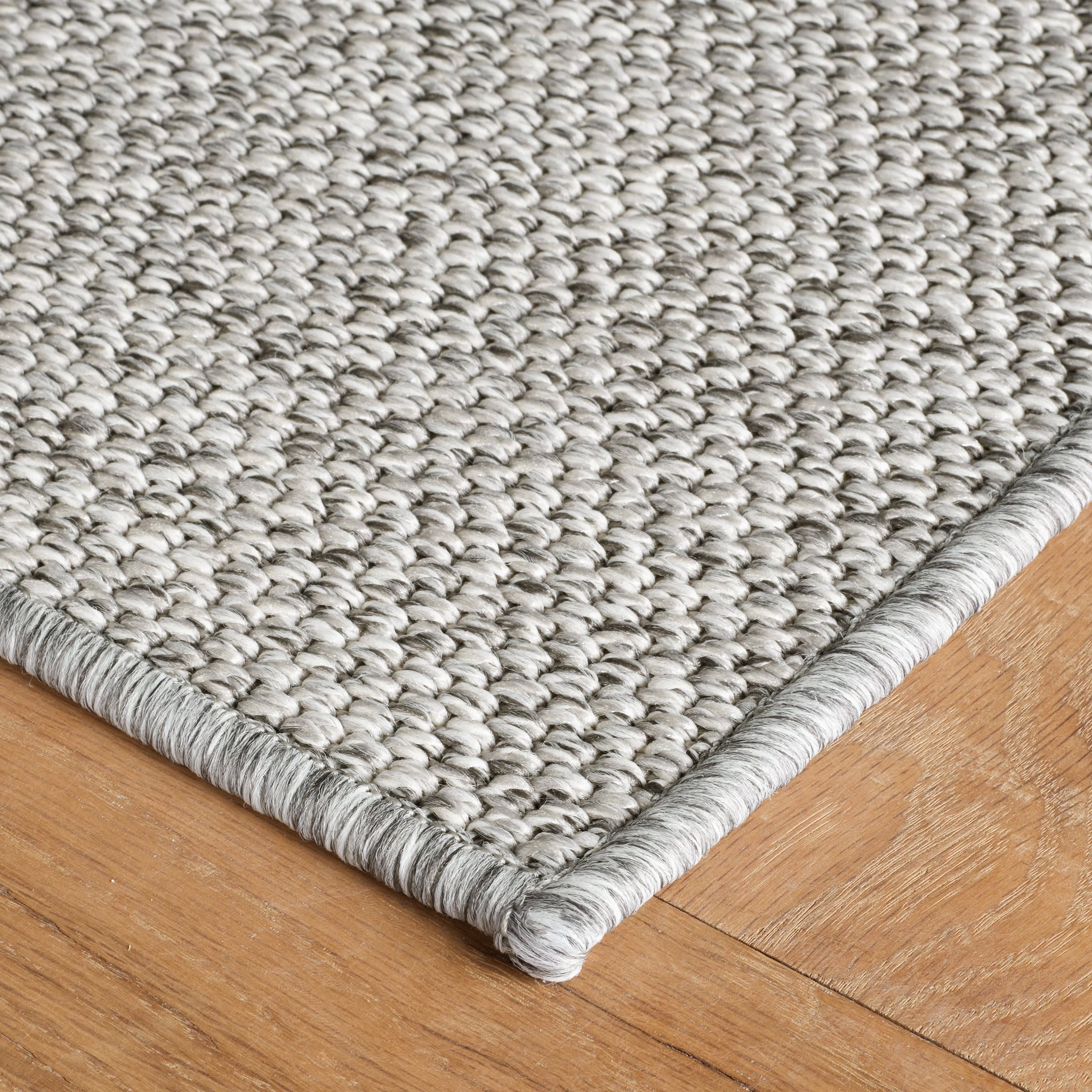 Pioneer Woven Indoor/Outdoor Custom Rug | Platinum - Image 5