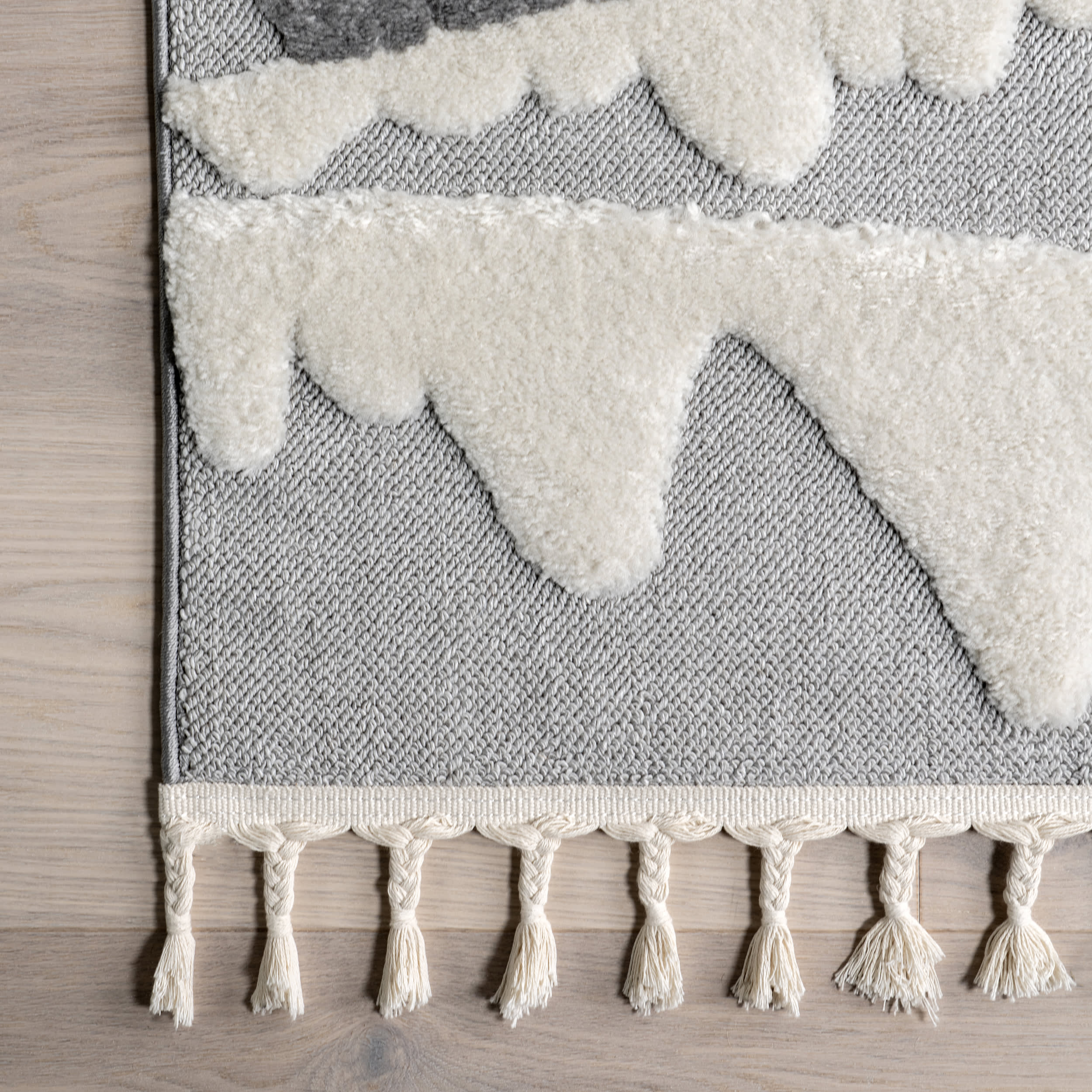 Pippa Reindeer Rug | Light Grey - Image 3