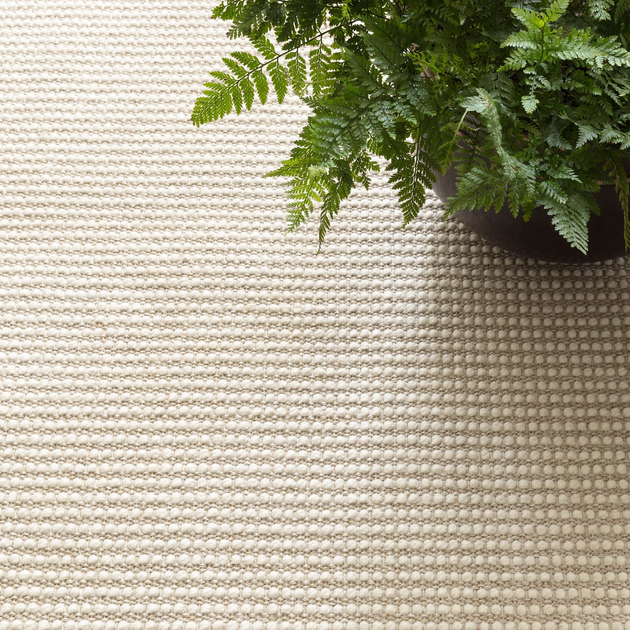 Pixel Woven Sisal/Wool Custom Rug | Wheat - Image 4