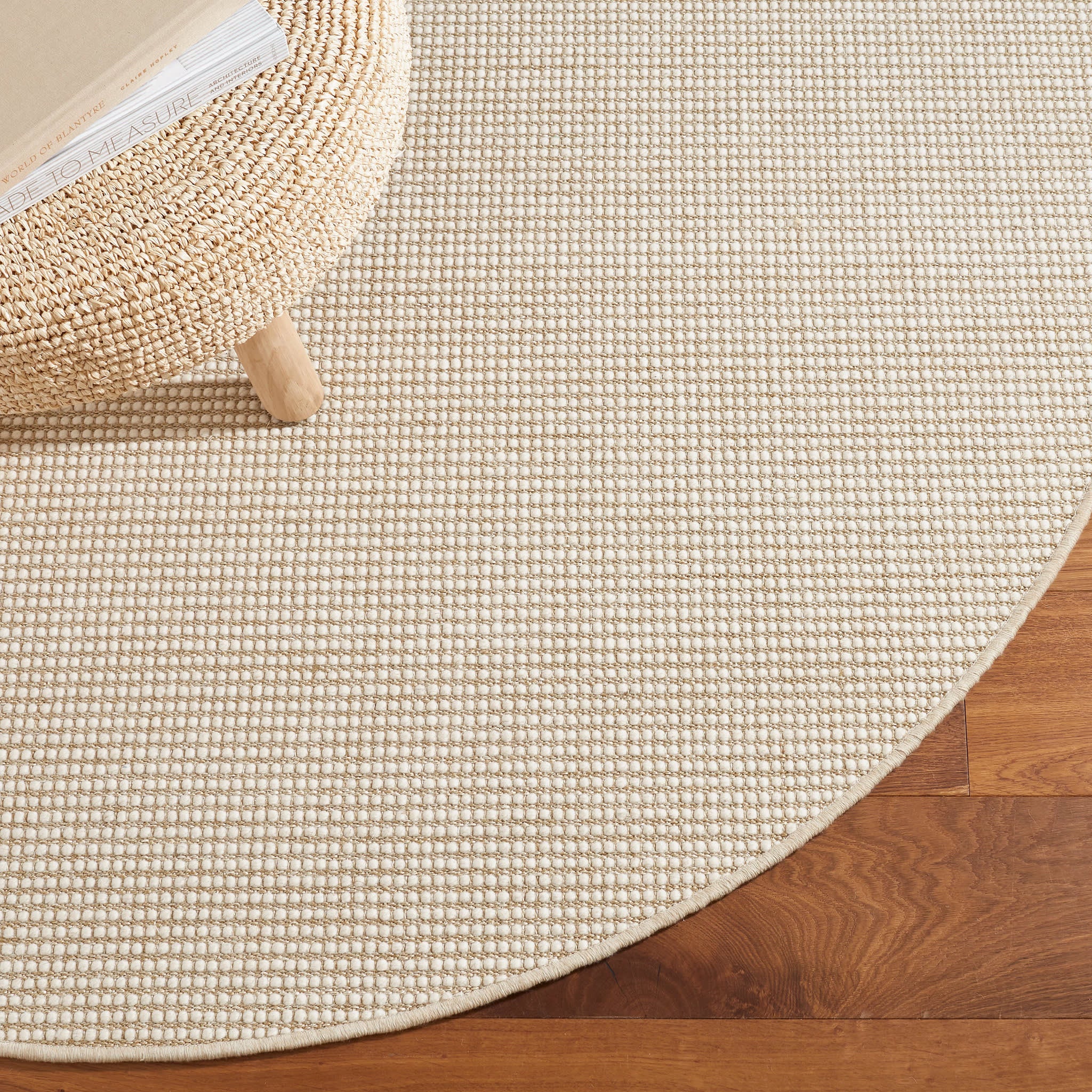 Pixel Woven Sisal/Wool Custom Rug | Wheat - Image 5