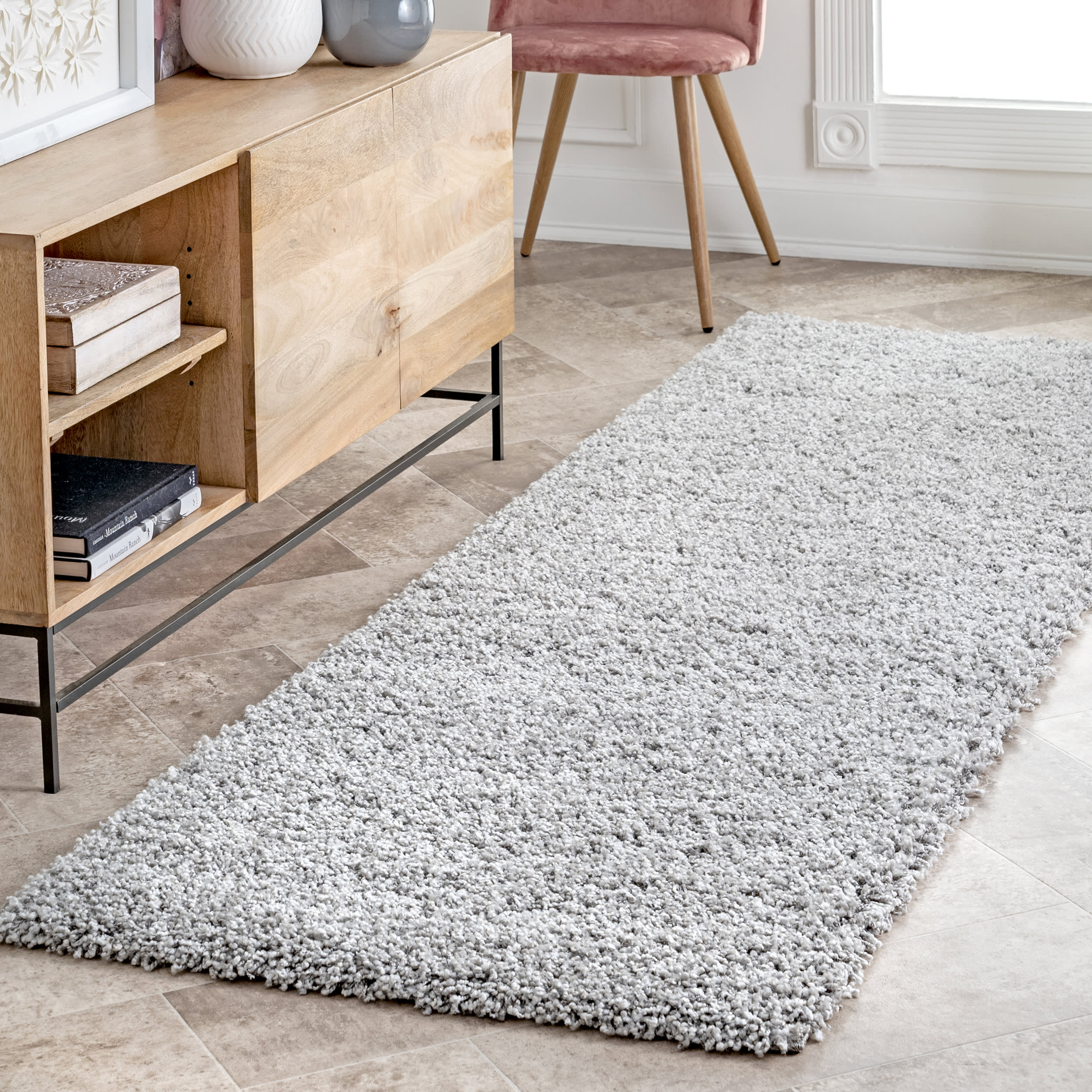 Plus Shag Rug | Grey - Image 2