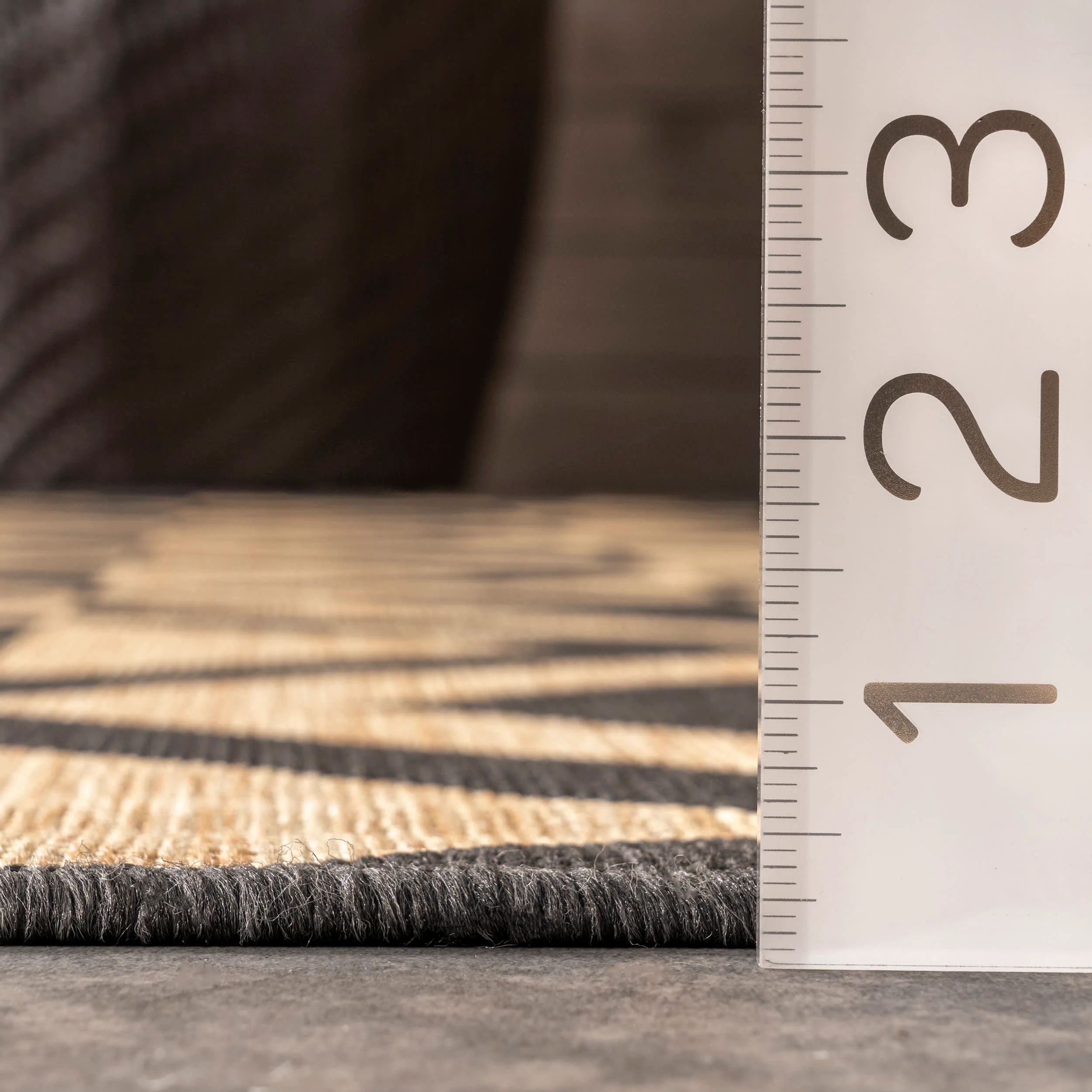 Pop Diamonds Indoor/Outdoor Rug | Charcoal - Image 5