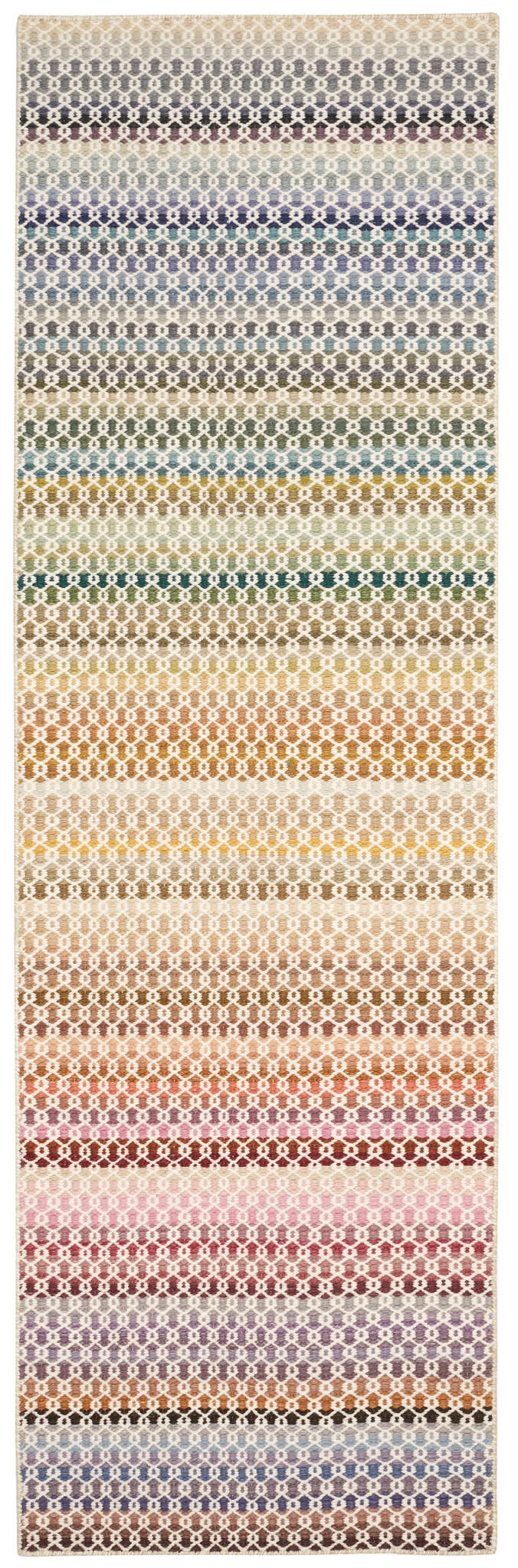 Poppy Handwoven Wool Rug | Multi - Image 2