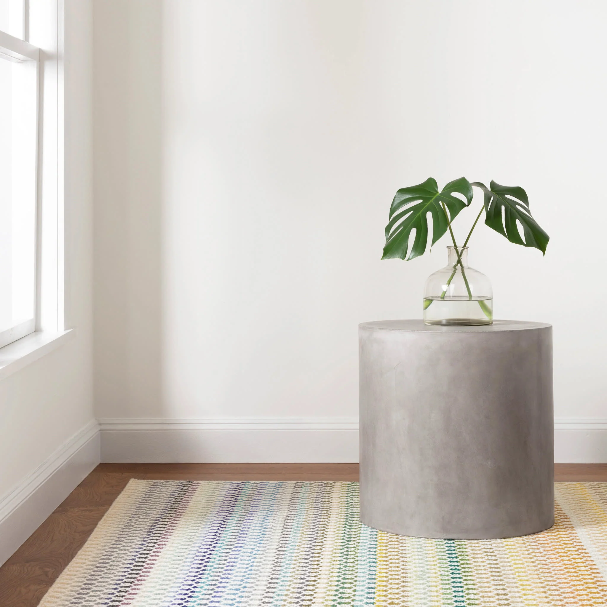Poppy Handwoven Wool Rug | Multi - Image 6