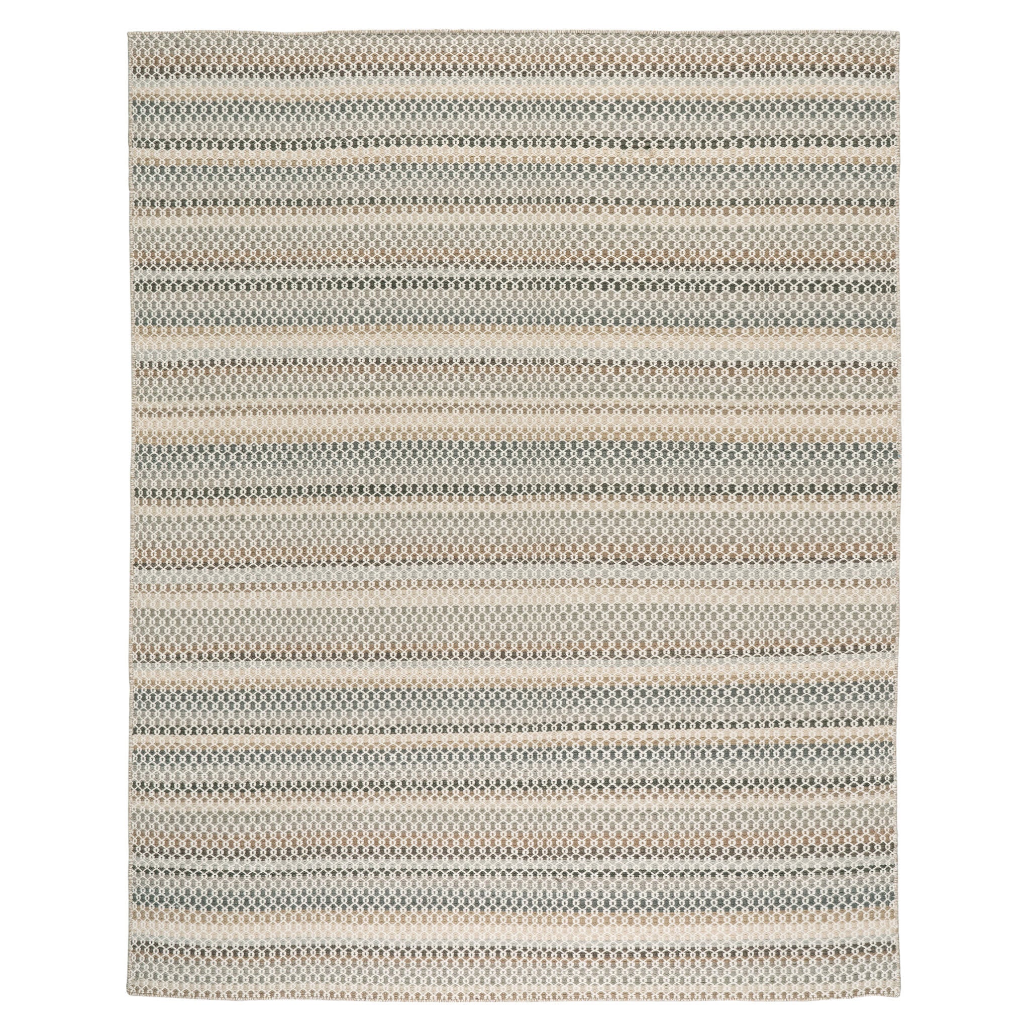 Poppy Handwoven Wool Rug | Natural - Image 2