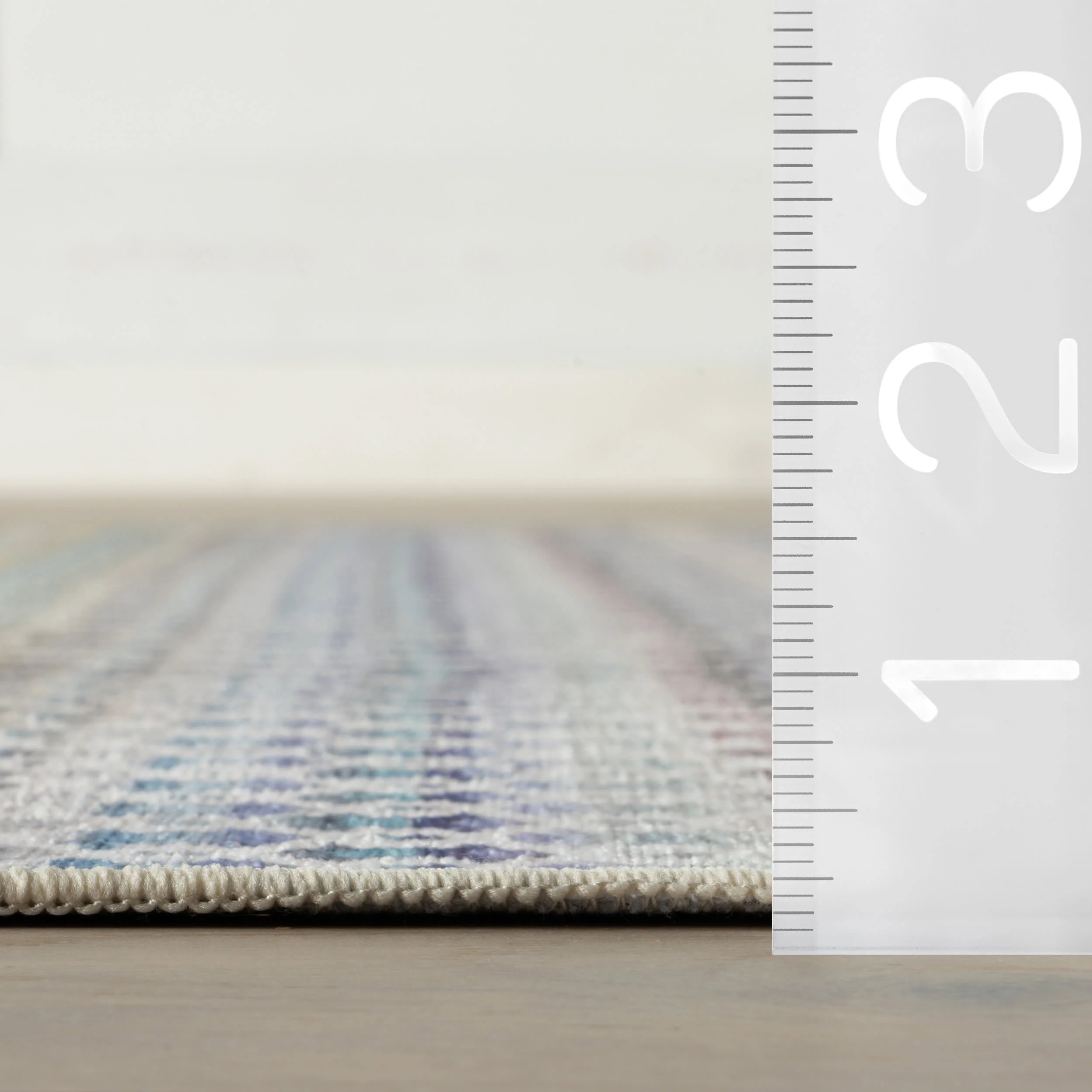 Poppy Machine Washable Rug | Multi - Image 5