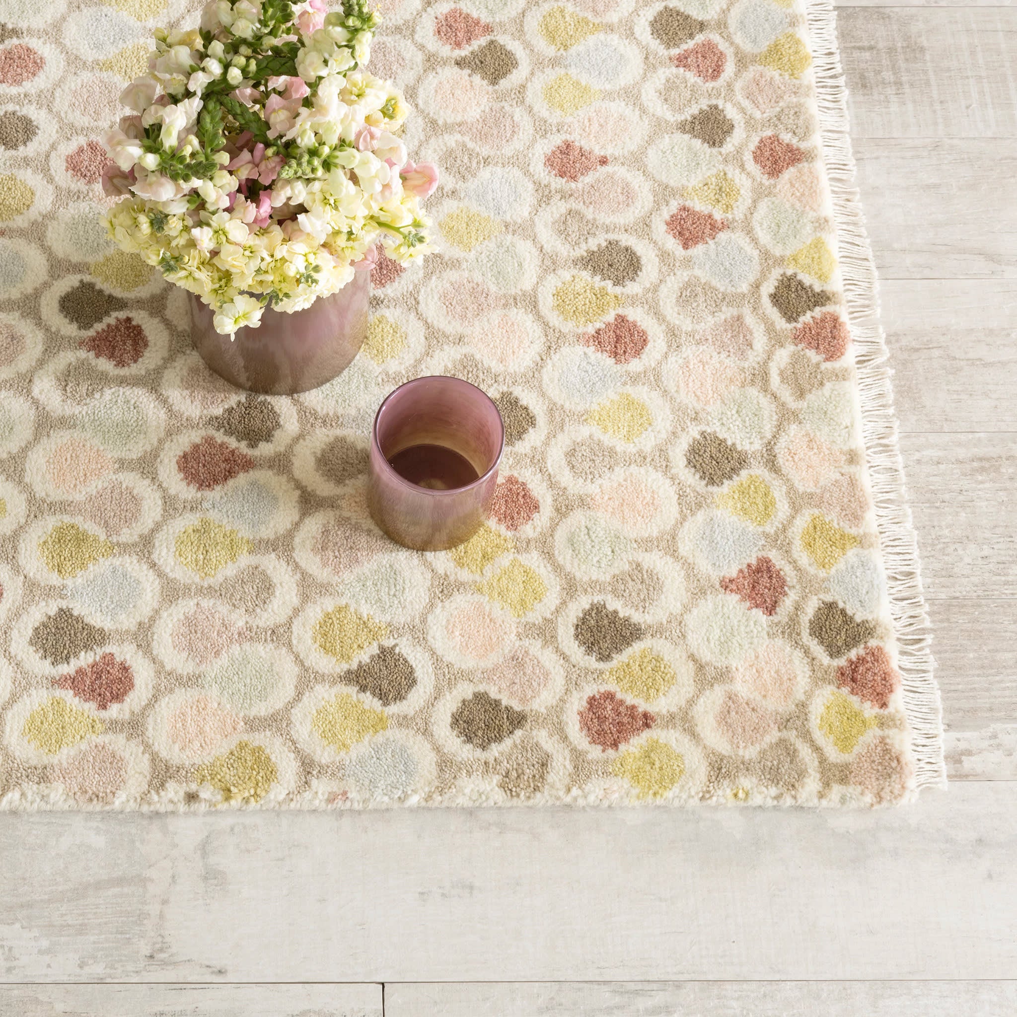 Porter Hand Knotted Wool Rug | Pastel - Image 2