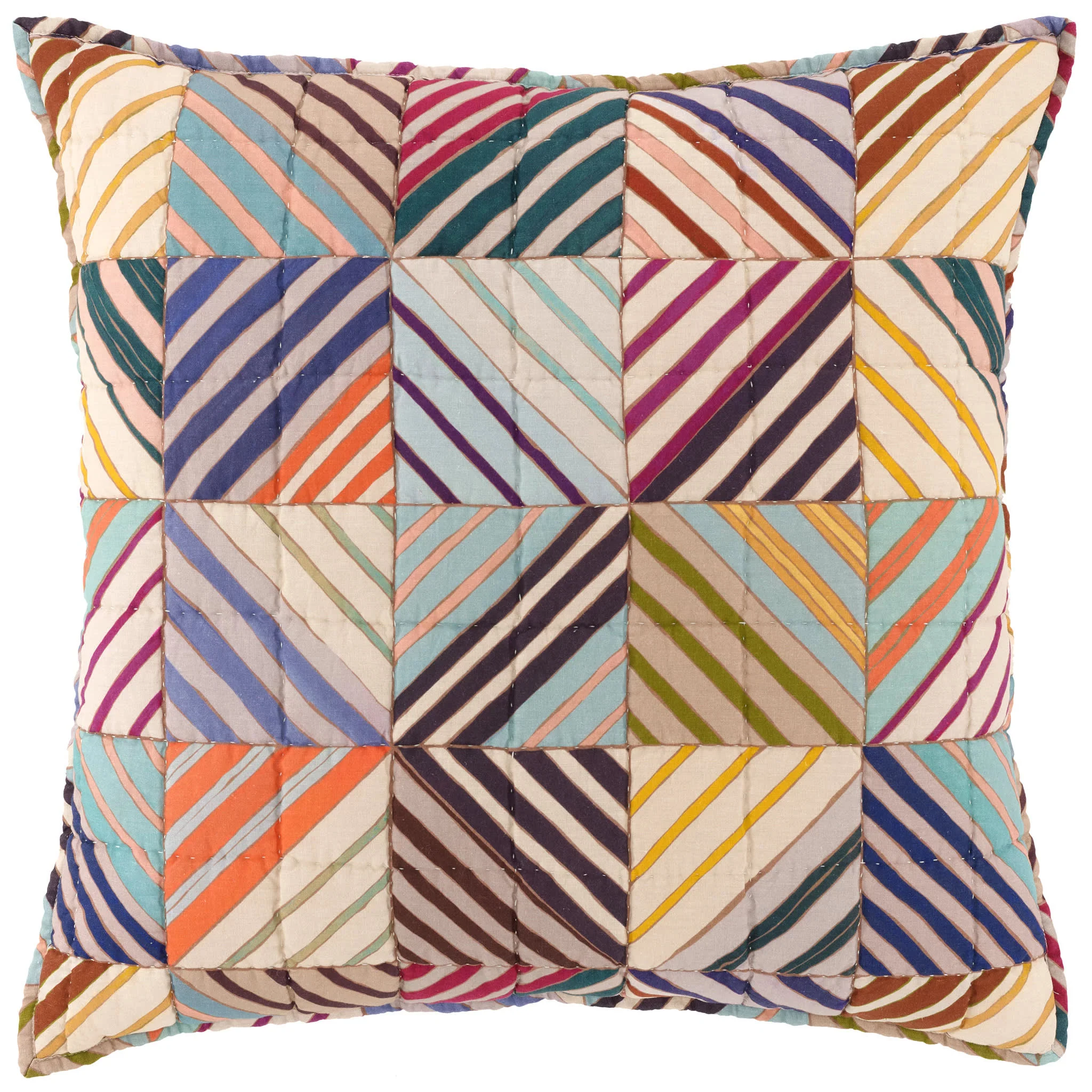Potter Linen Quilted Sham | Multi - Image 5