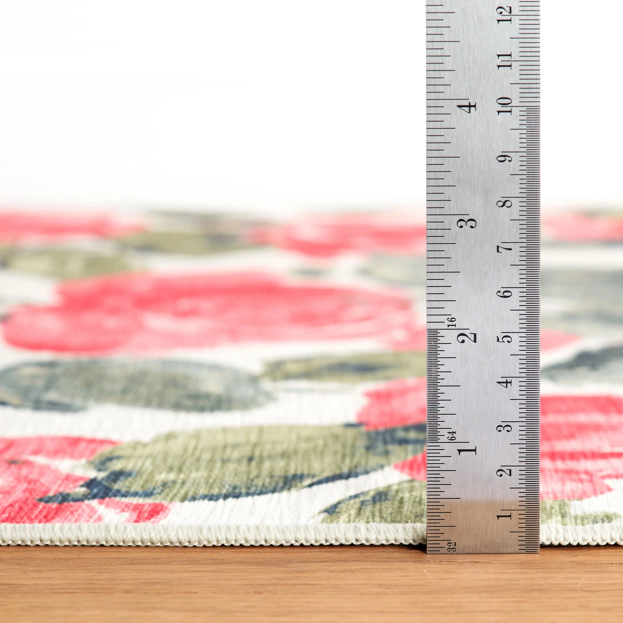 Pretty Peonies Machine Washable Rug | Multi - Image 5