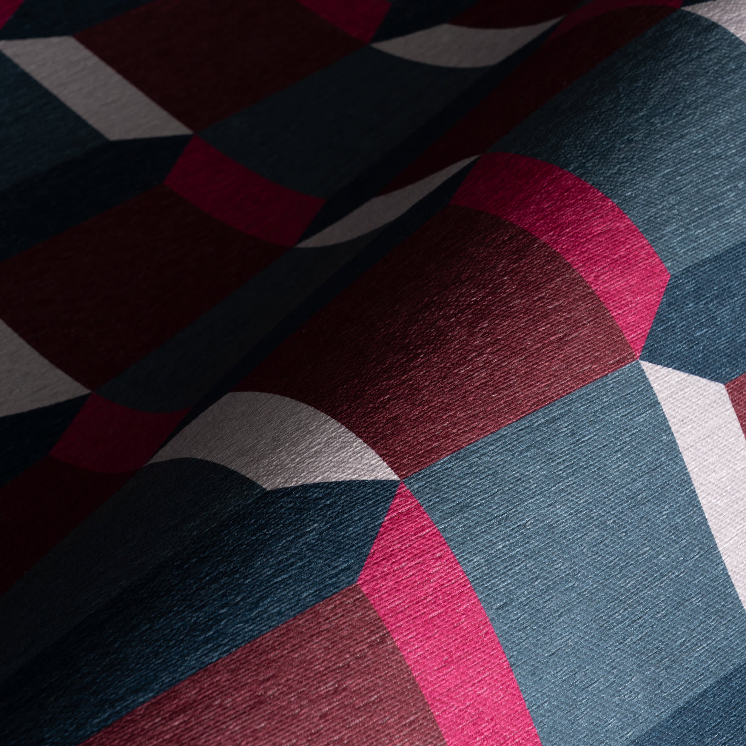 Prism Weave Checkered Washable Rug by Society6 | Multicolor - Image 3