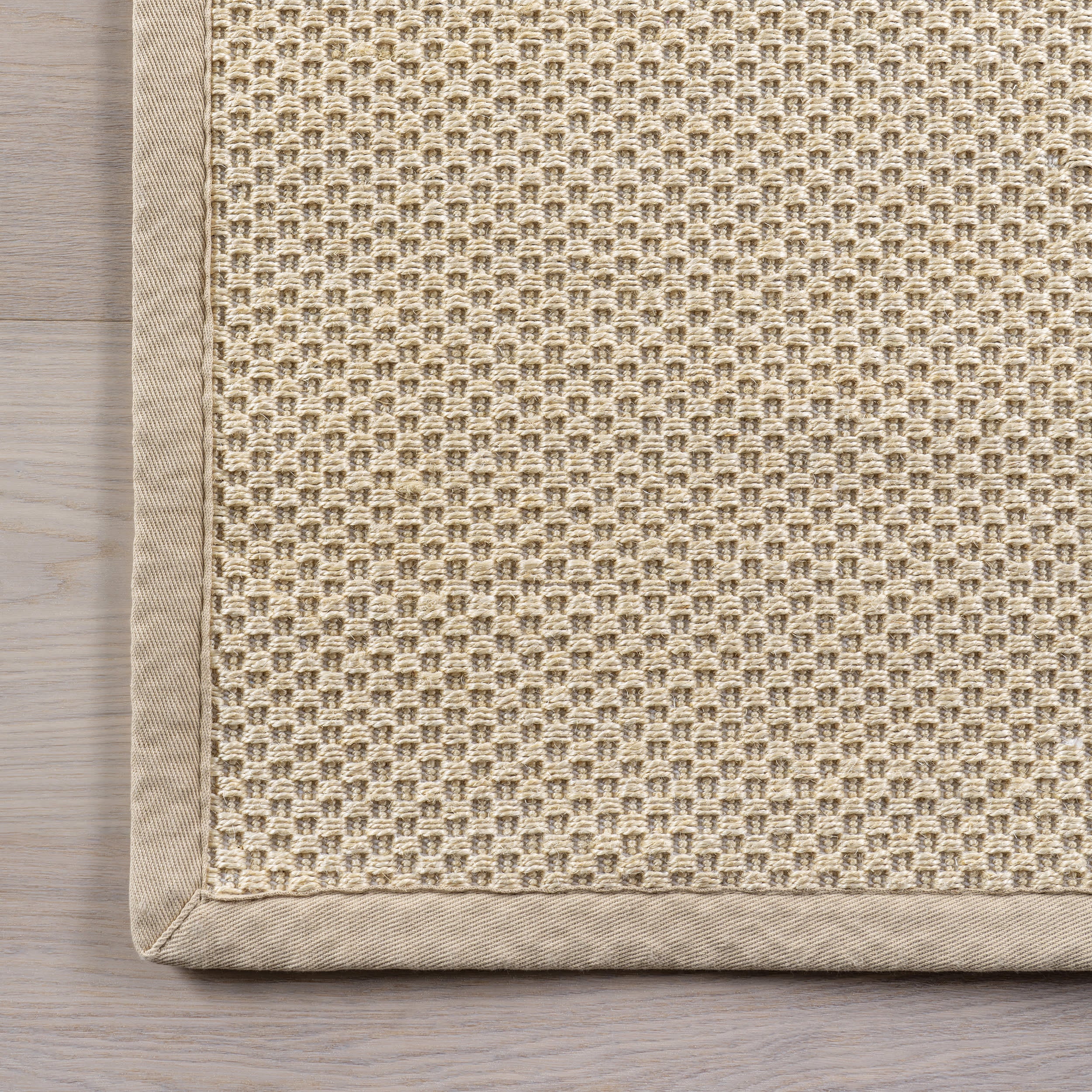 Proper Sisal and Wool Rug | Tan - Image 4