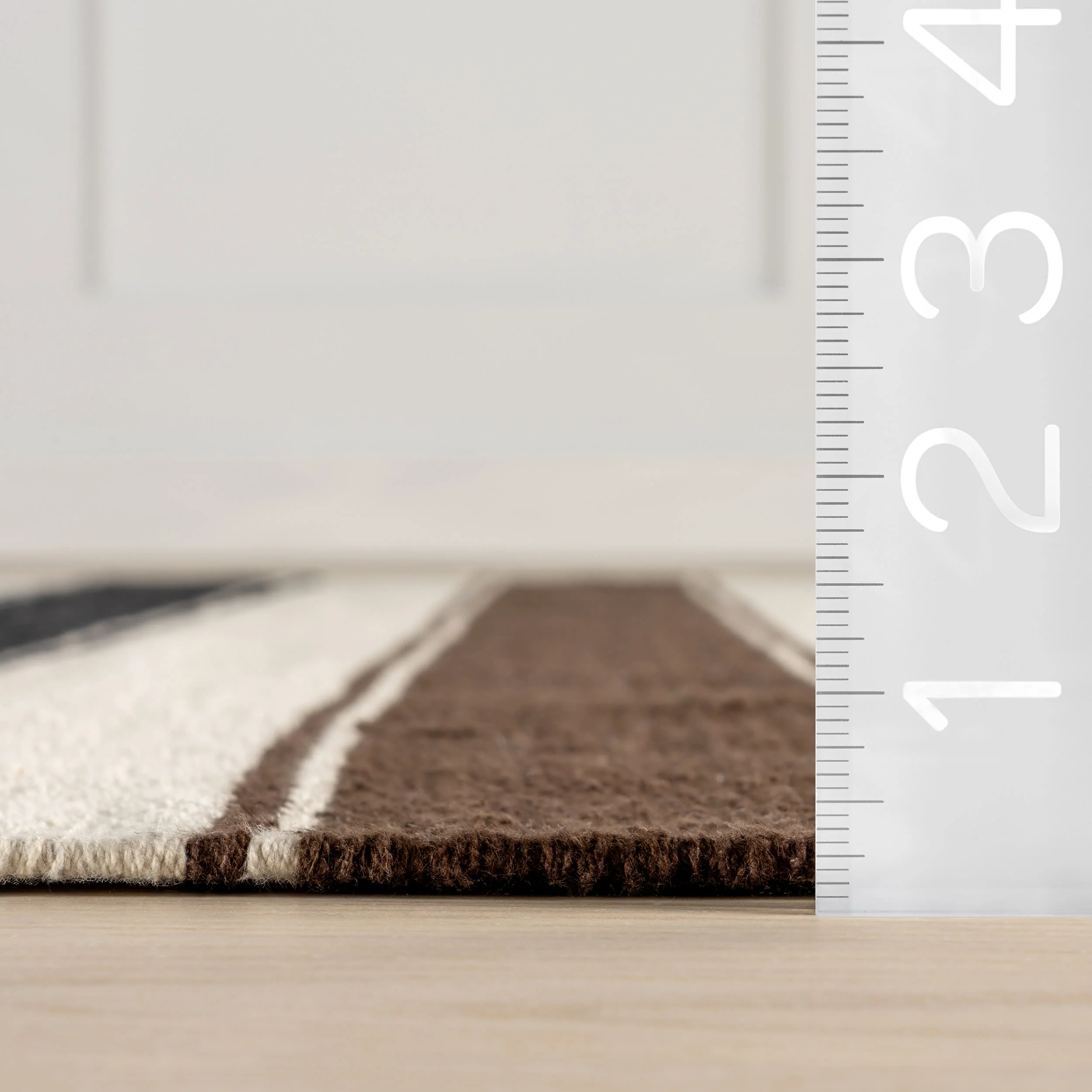 Quest Striped Cotton Rug | Multicolor - Image 5