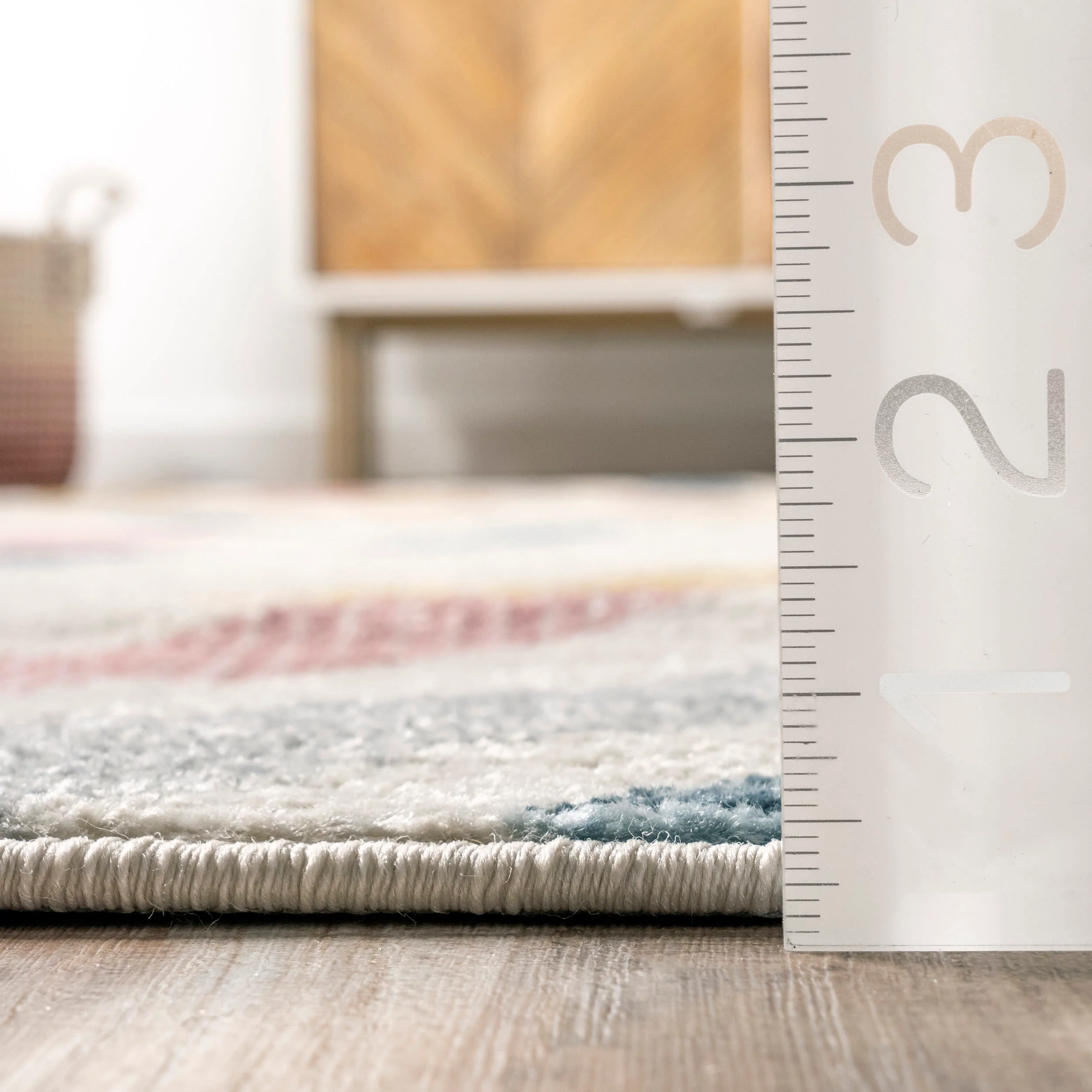 Radiant Chevrons Rug | Beige - Image 5