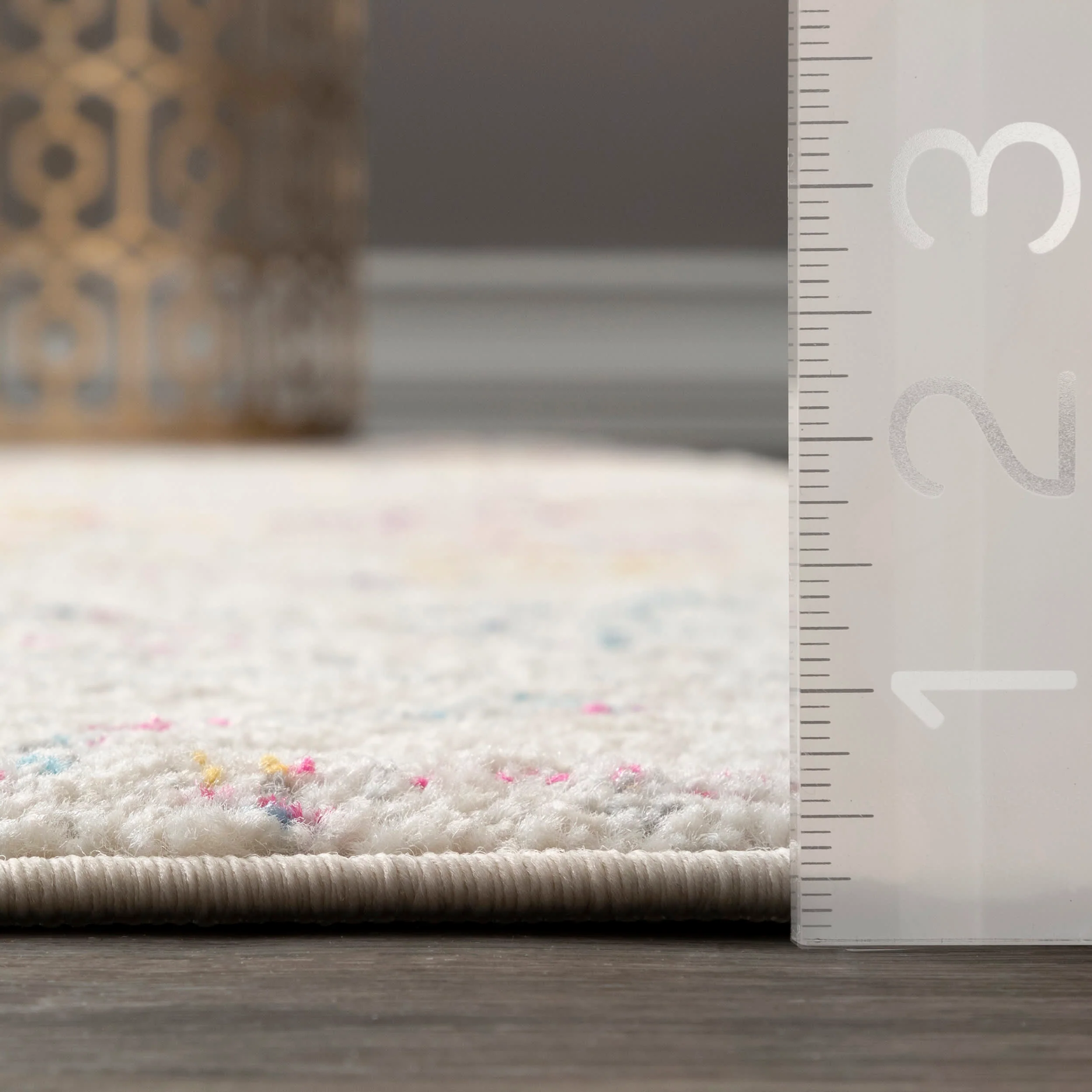 Rainbow Diamond Rug | Multicolor - Image 5