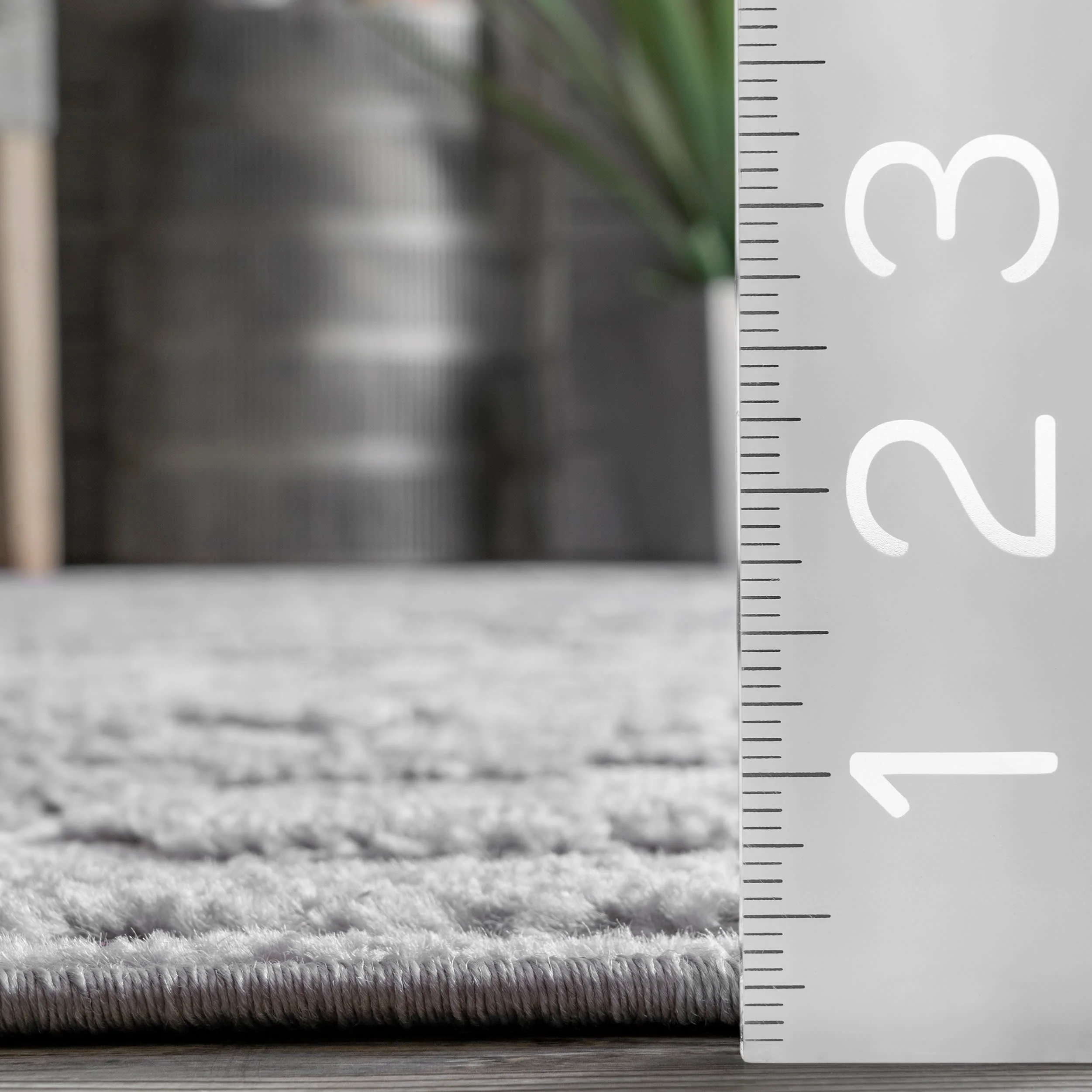 Raised Floral Medallion Indoor/Outdoor Rug | Grey - Image 5