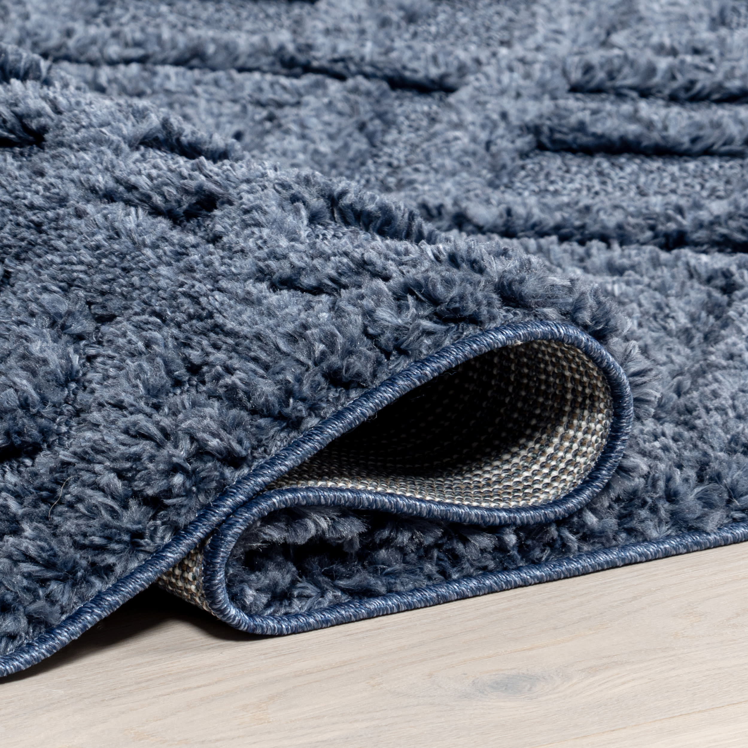 Ramira Raised Trellis Rug | Blue - Image 8