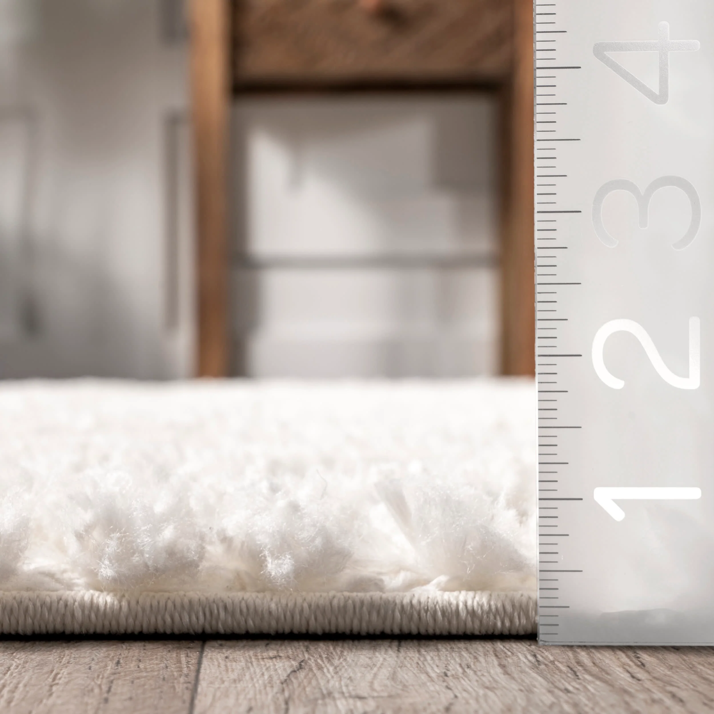 Ramira Raised Trellis Rug | Cream - Image 5