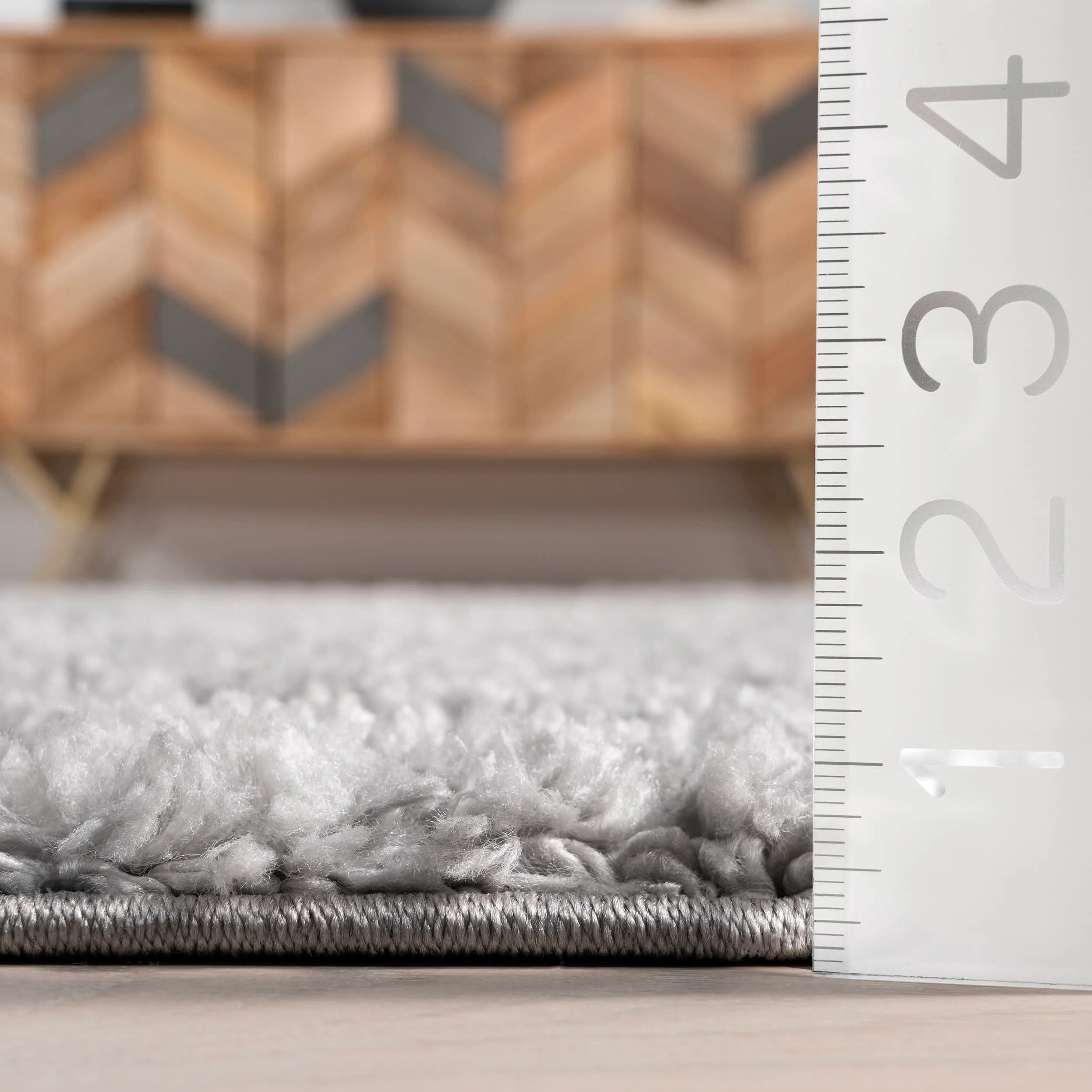 Ramira Raised Trellis Rug | Light Grey - Image 5
