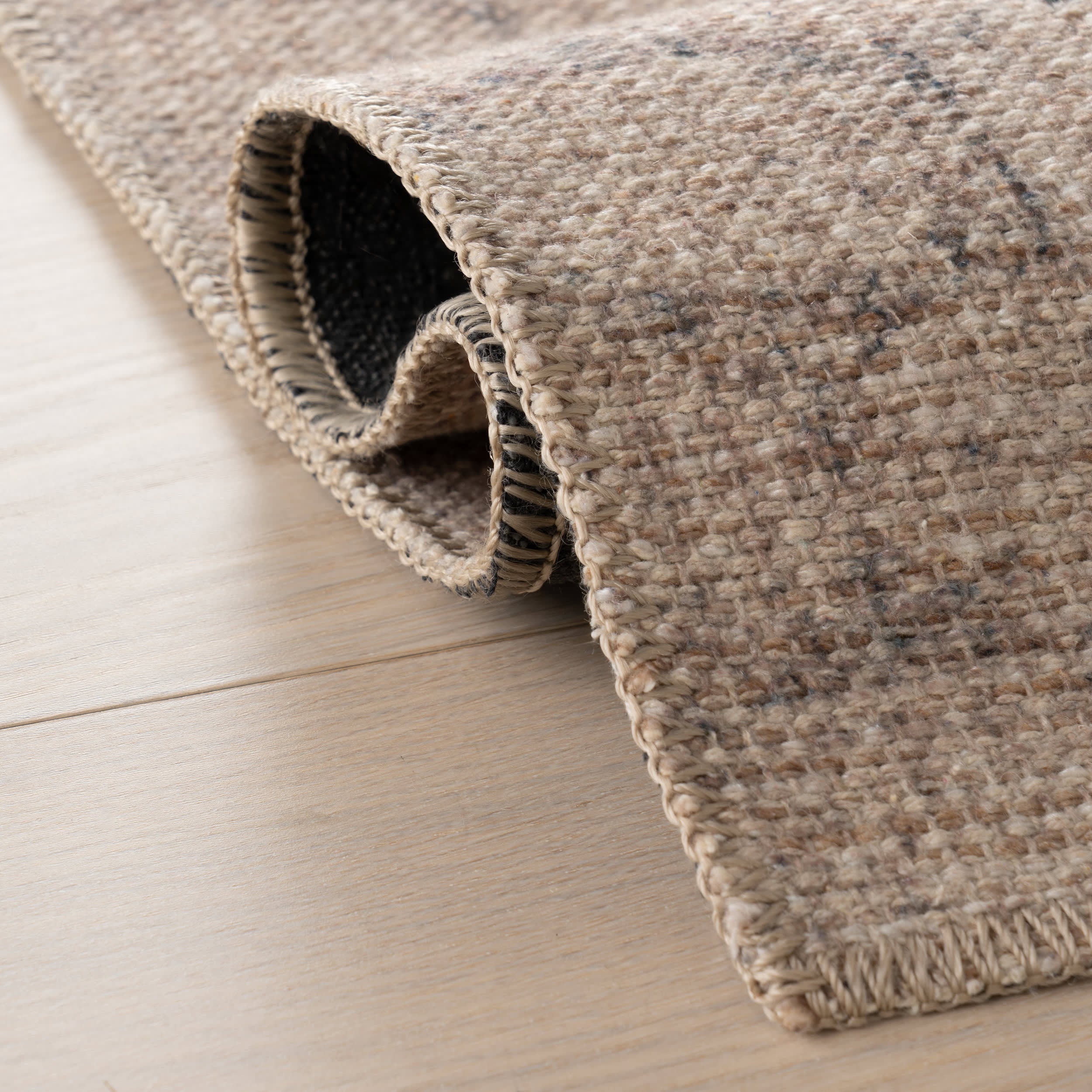 Ranya Abstract Bohemian Washable Rug | Brown - Image 10