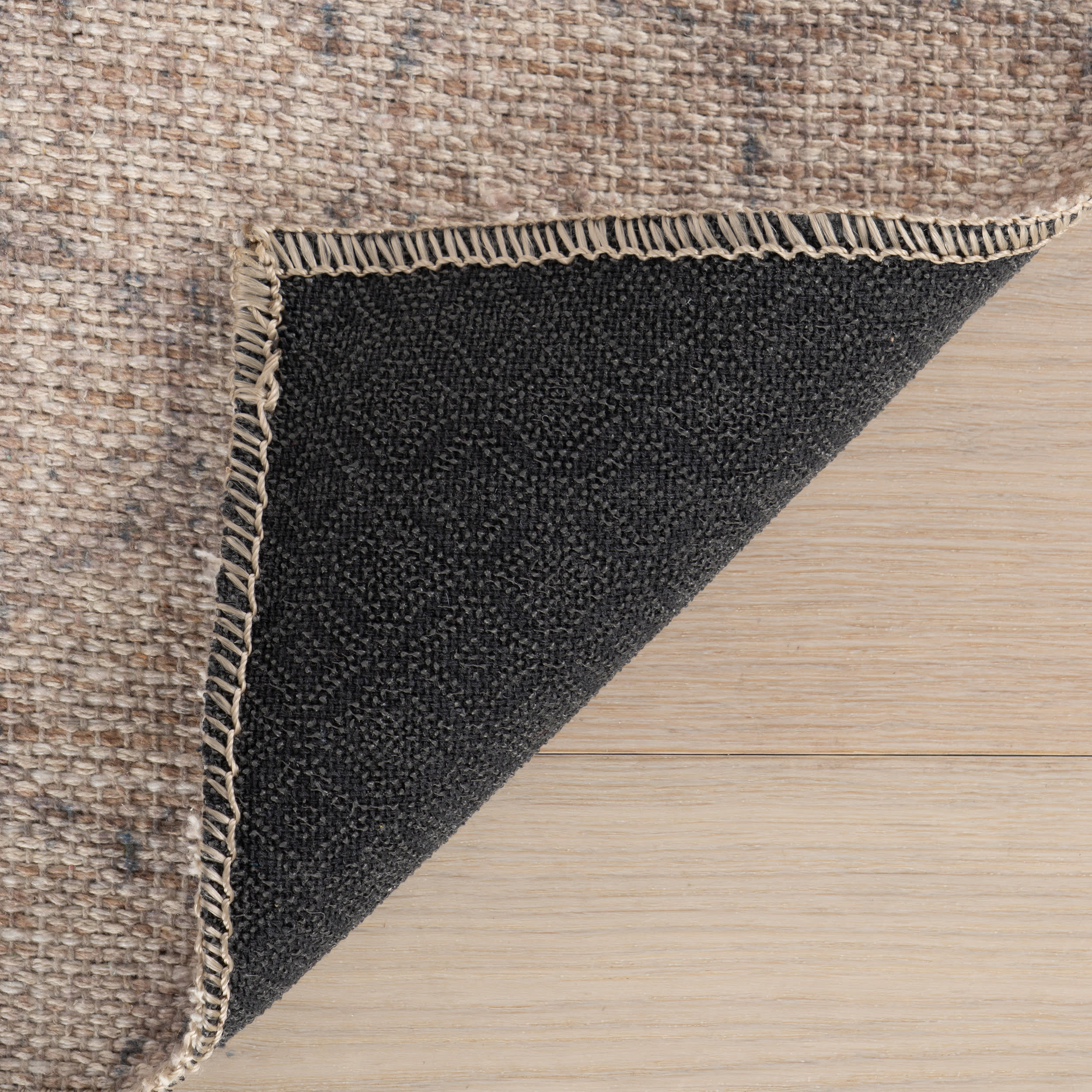 Ranya Abstract Bohemian Washable Rug | Brown - Image 8