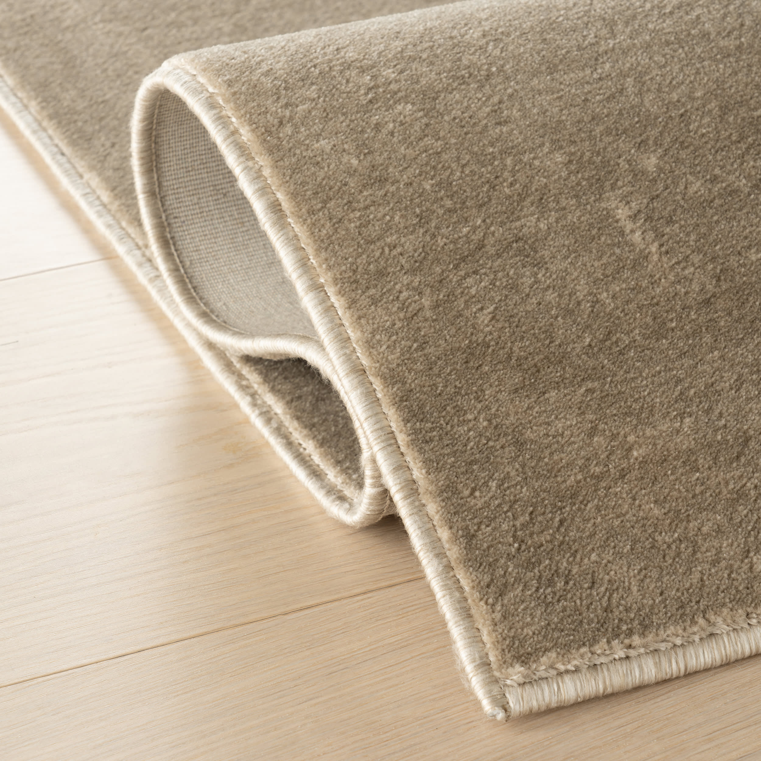 Ranya Modern Solid Rug | Beige - Image 11