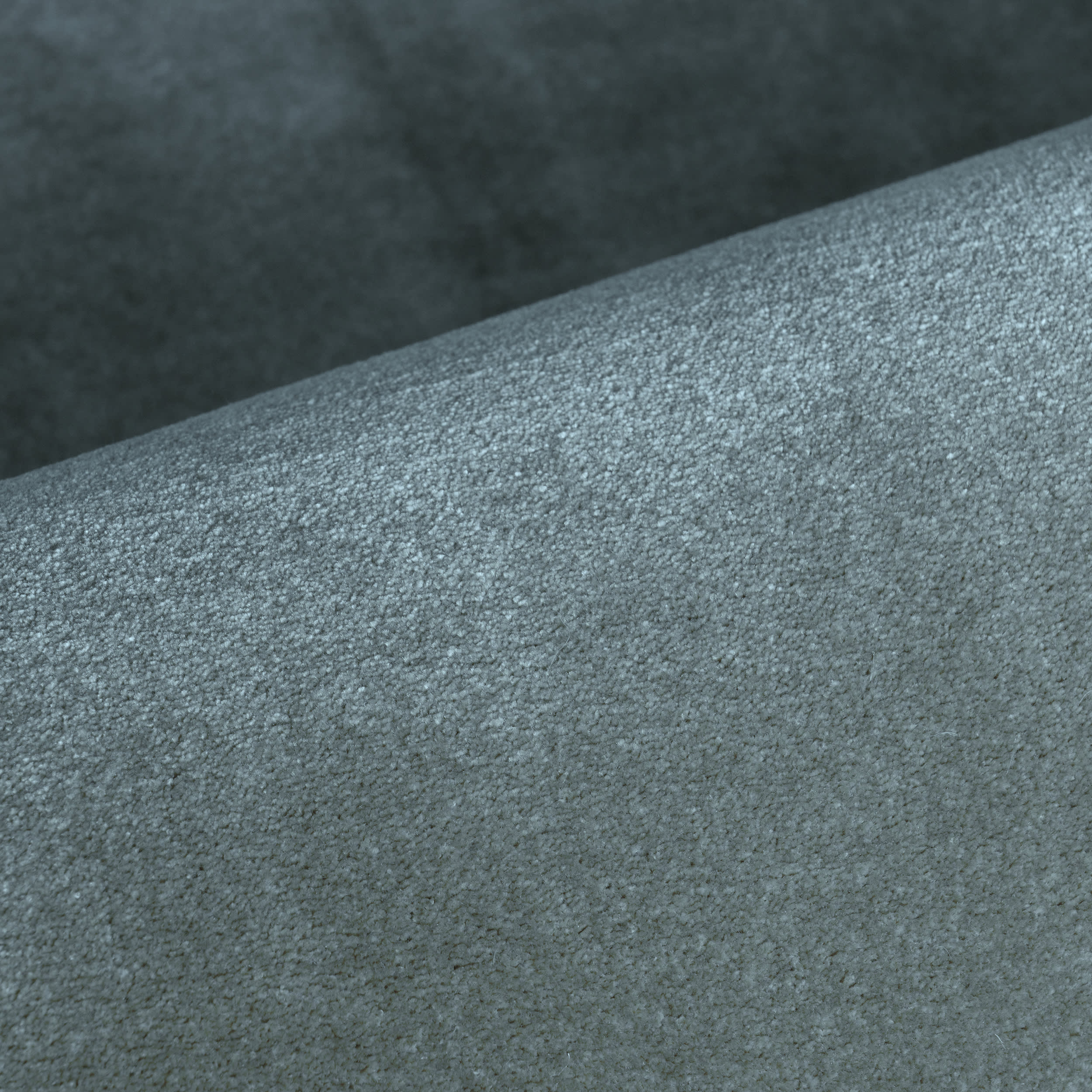 Ranya Modern Solid Rug | Blue - Image 3