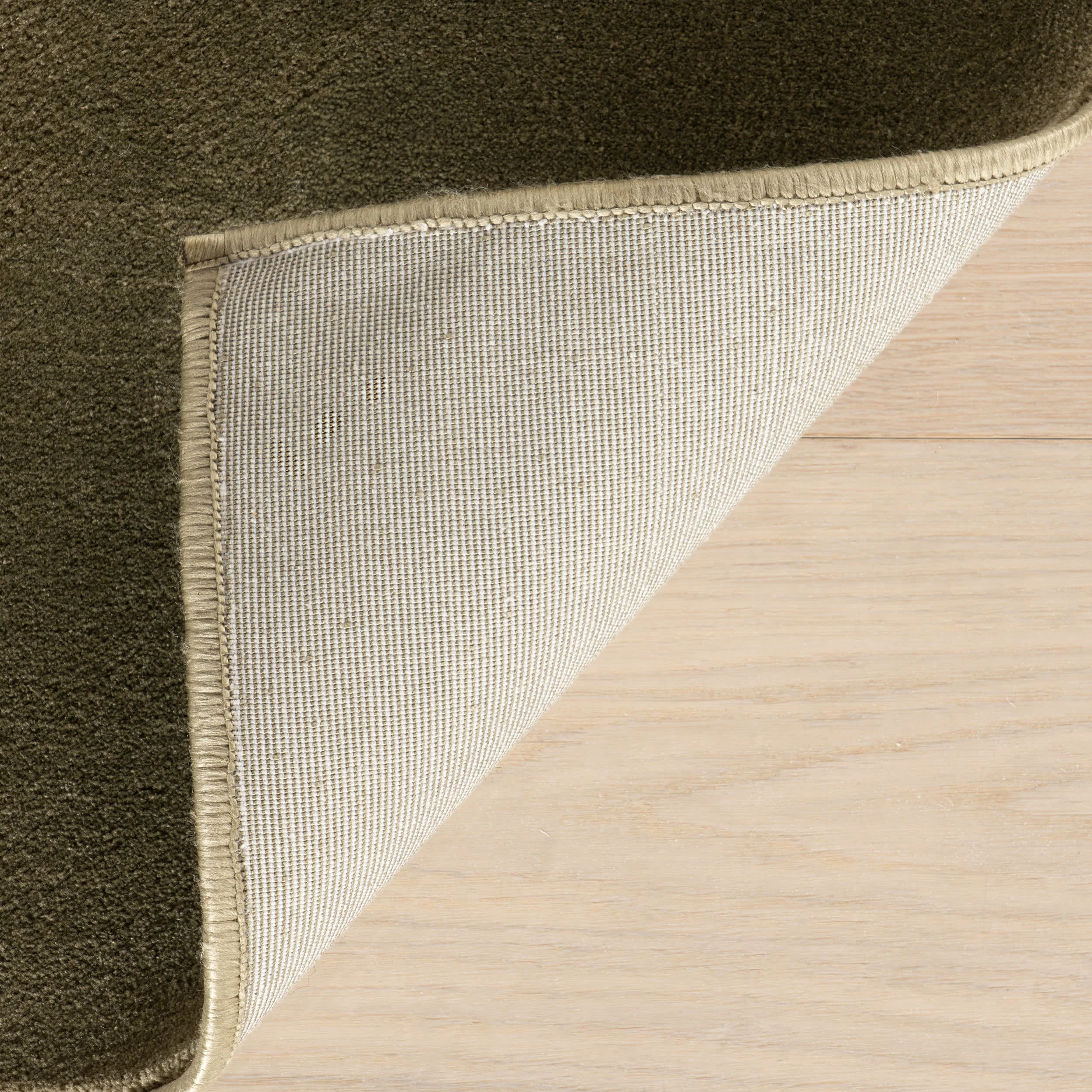 Ranya Modern Solid Rug | Green - Image 8
