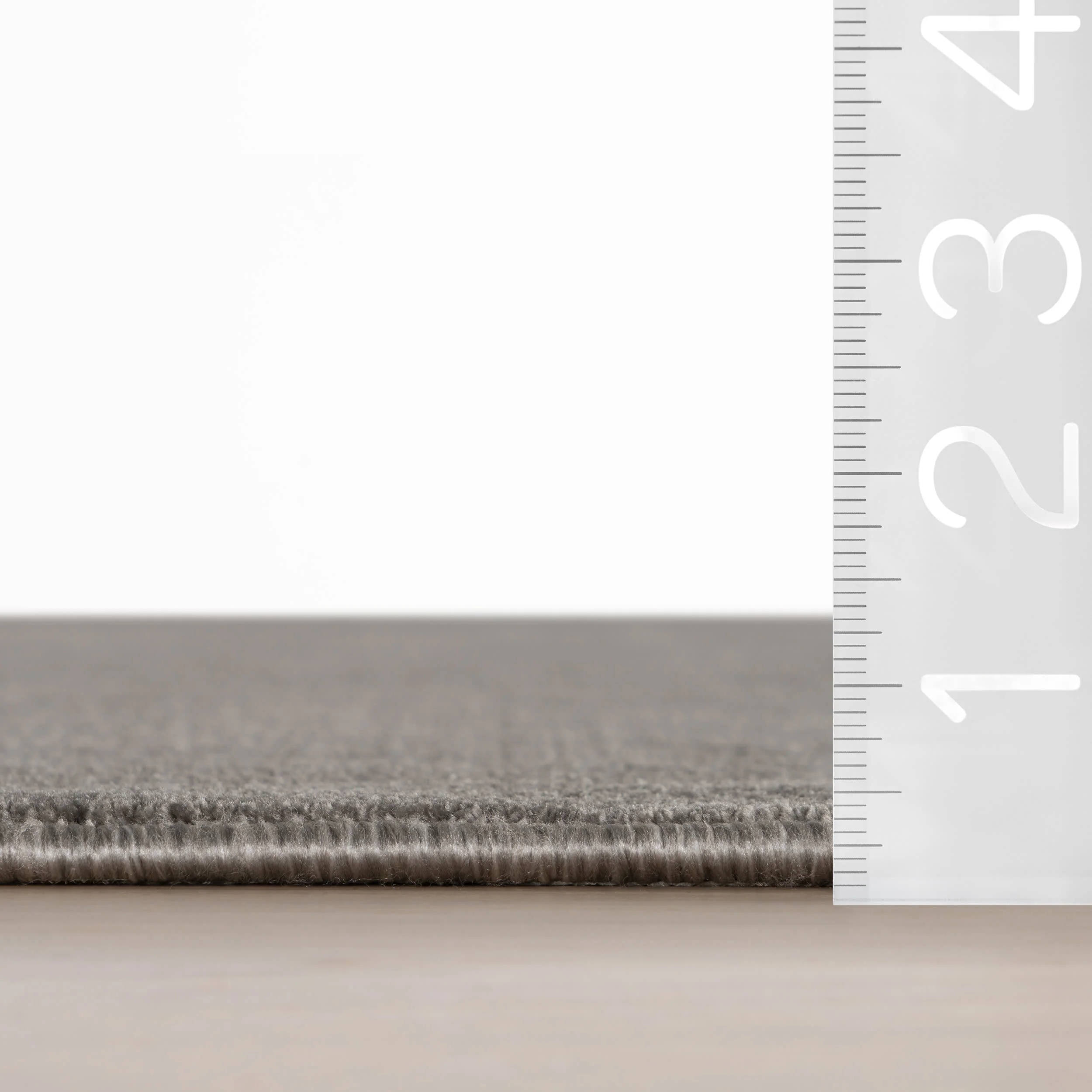 Ranya Modern Solid Rug | Grey - Image 6