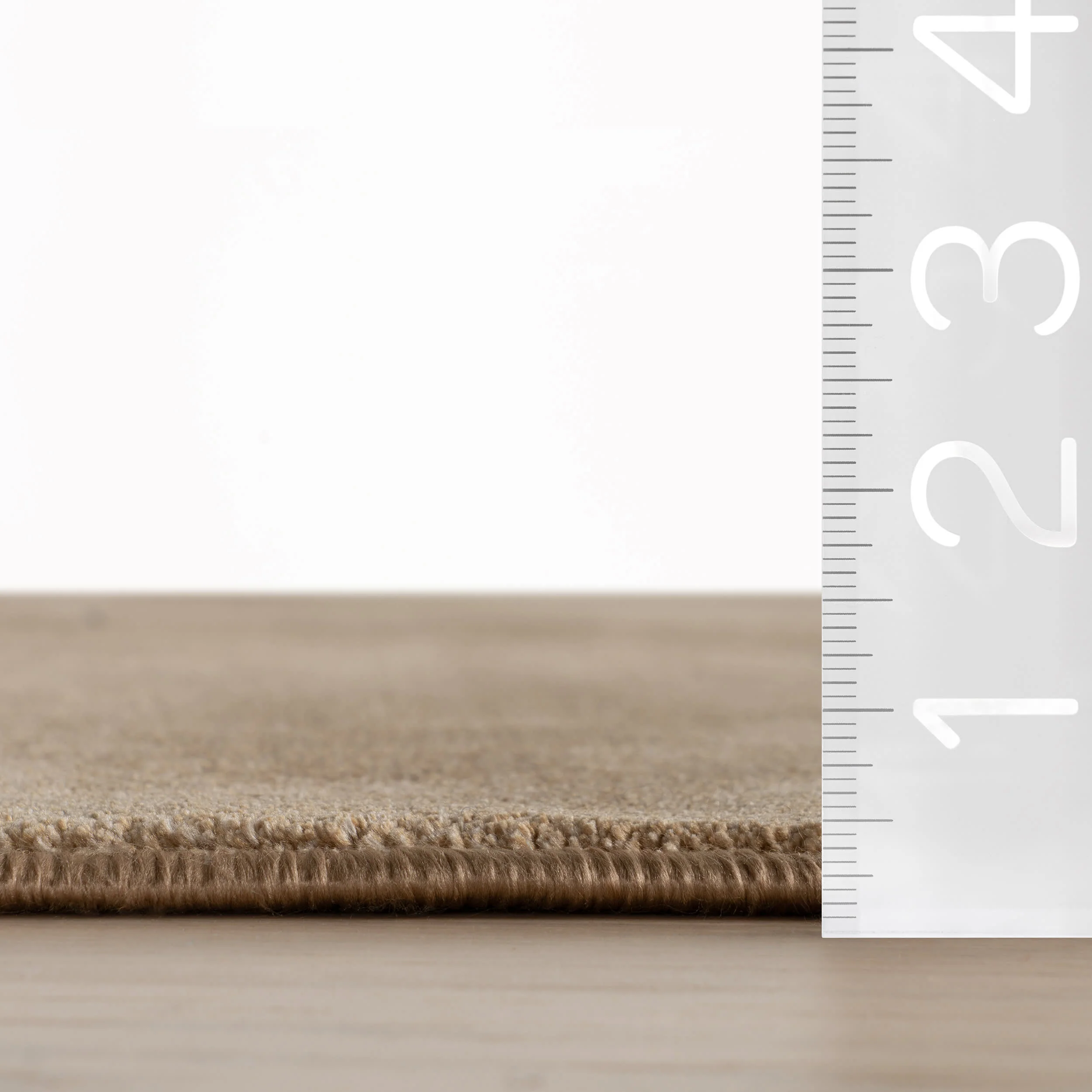 Ranya Modern Solid Rug | Tan - Image 6
