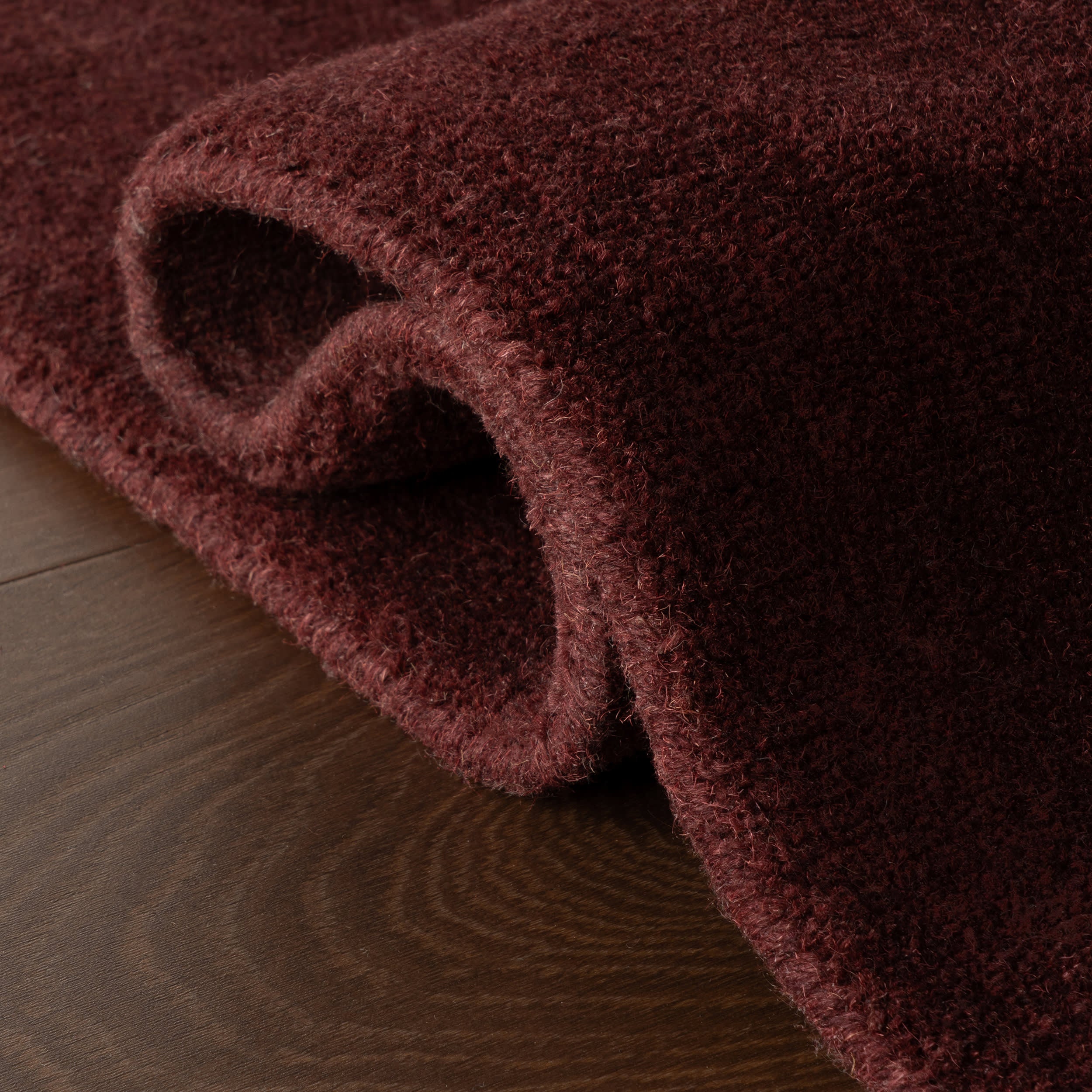 Rare Modern Wine Rug | Wine - Image 7
