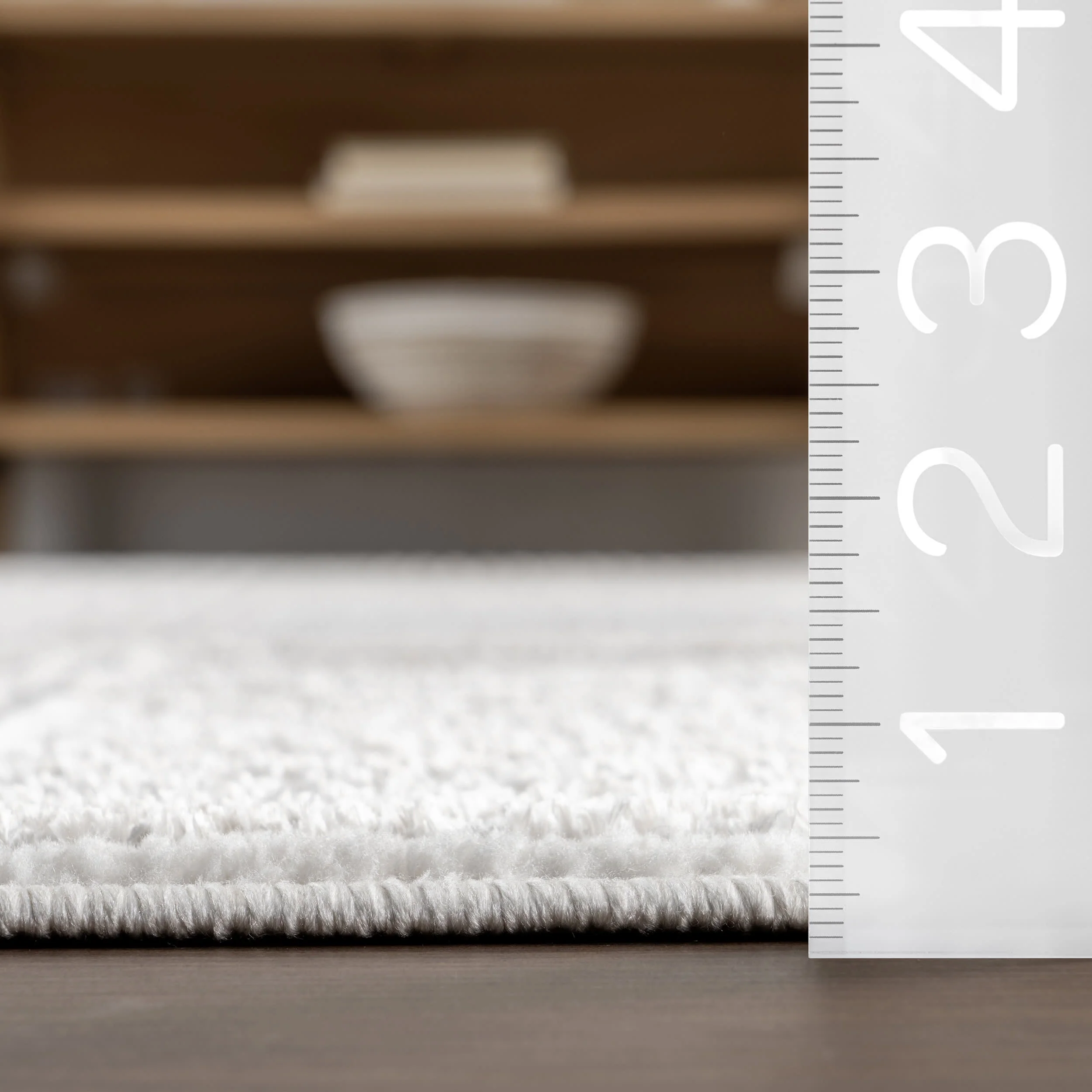 Rashida Geometric Rug | Beige - Image 6