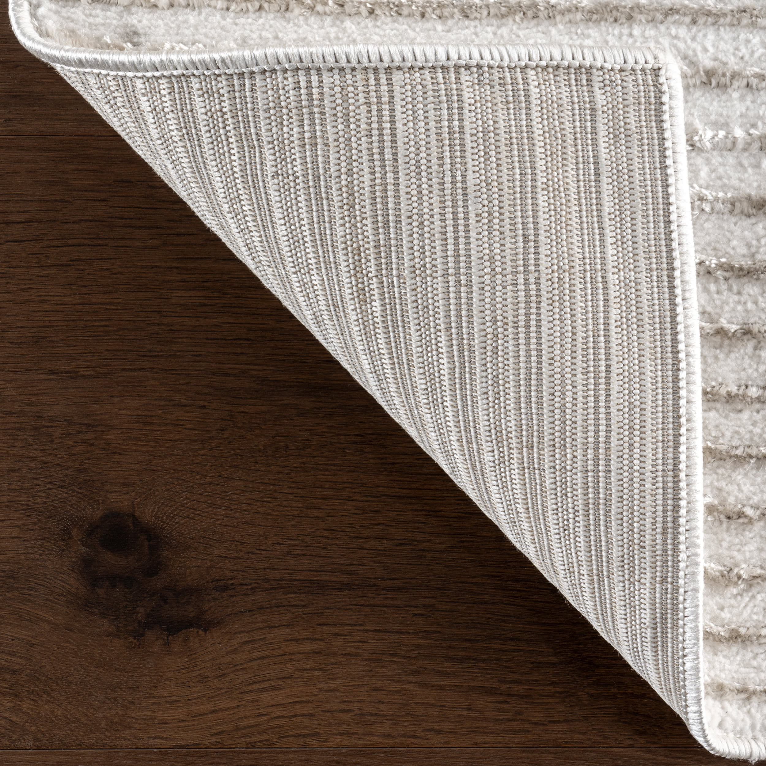 Rashida Geometric Rug | Beige - Image 7